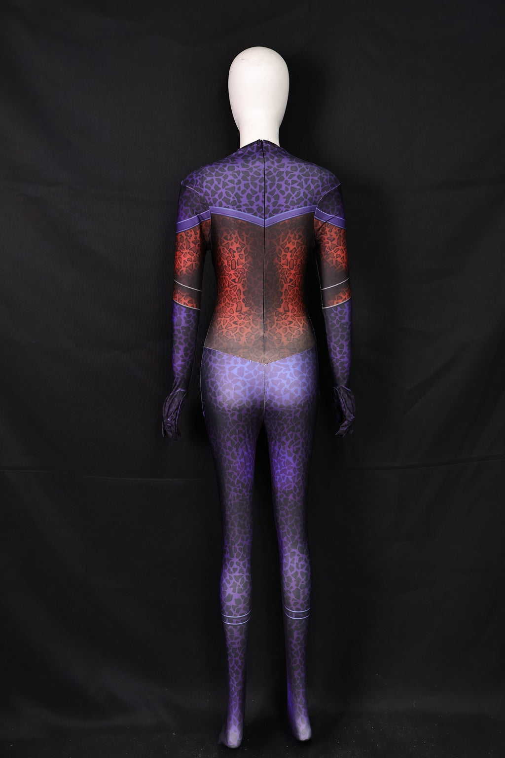 Women Custom Captain Marvel Cosplay Jumpsuit