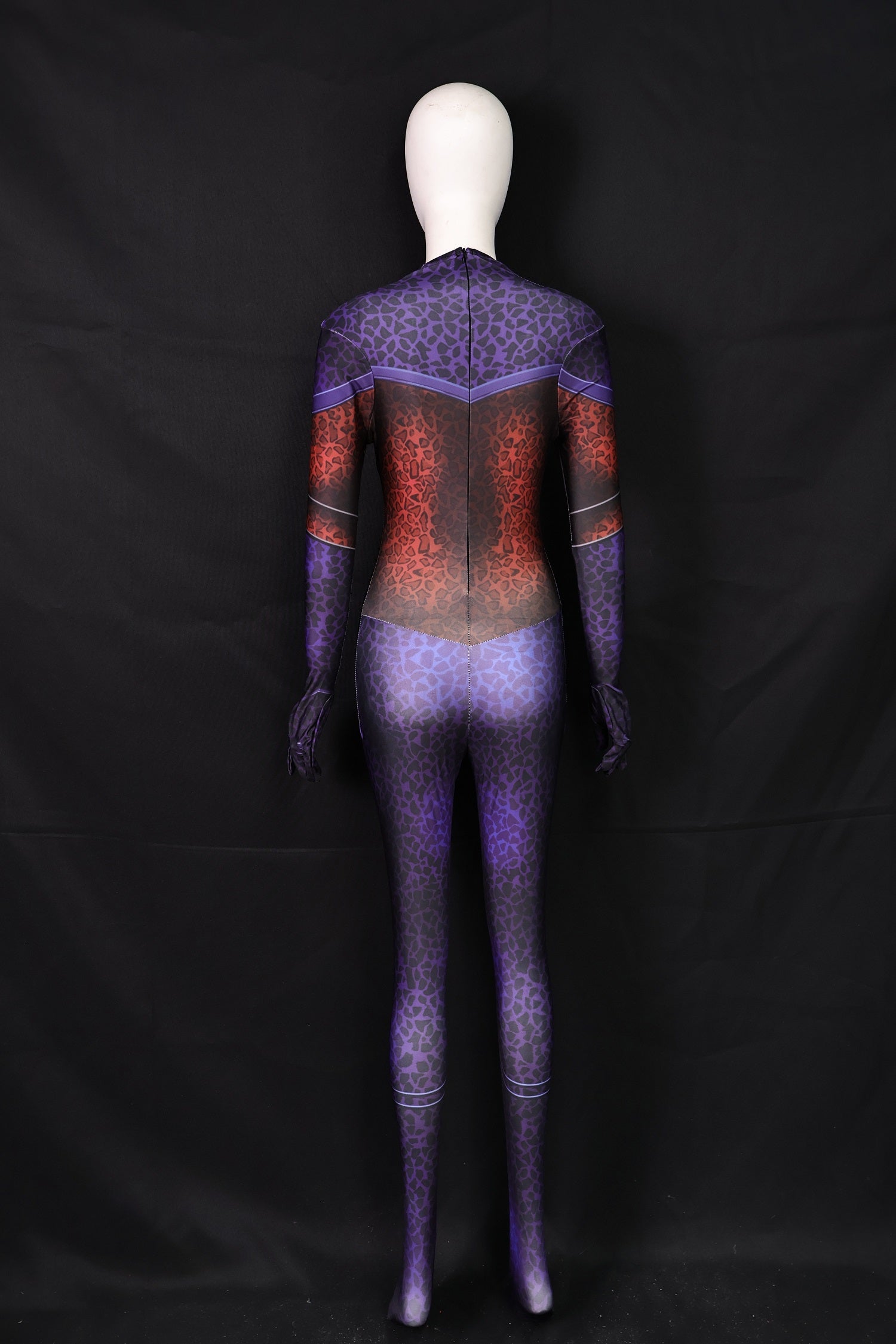 Women Custom Captain Marvel Cosplay Jumpsuit