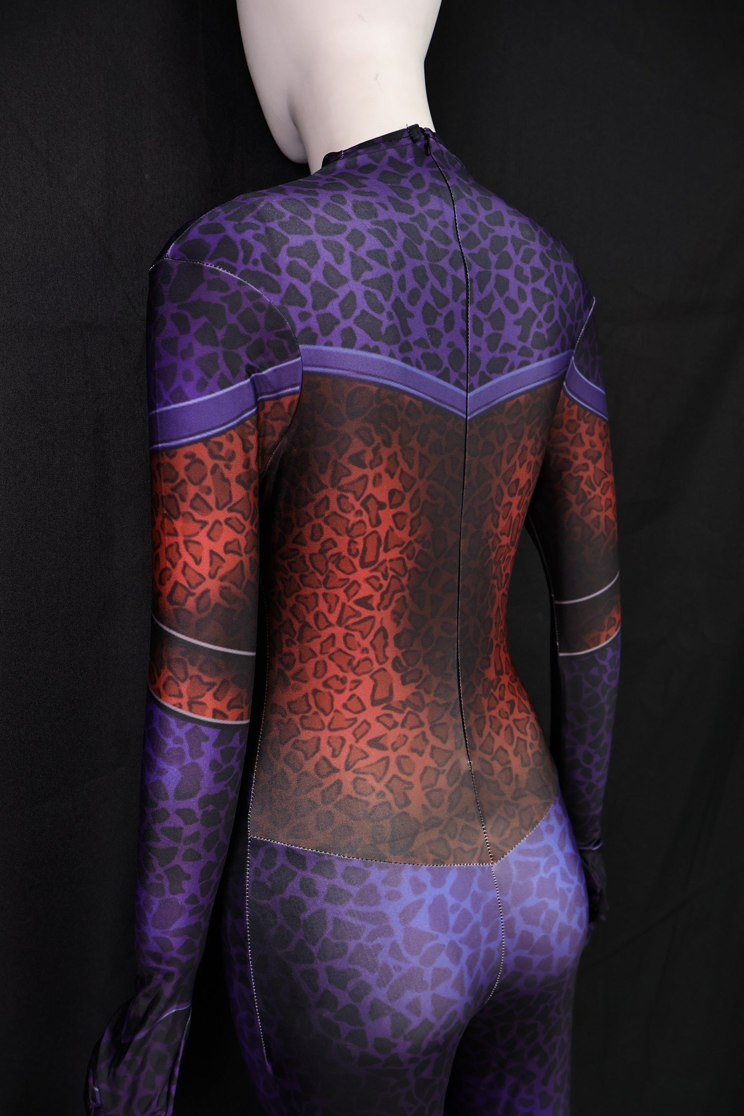 Women Custom Captain Marvel Cosplay Jumpsuit
