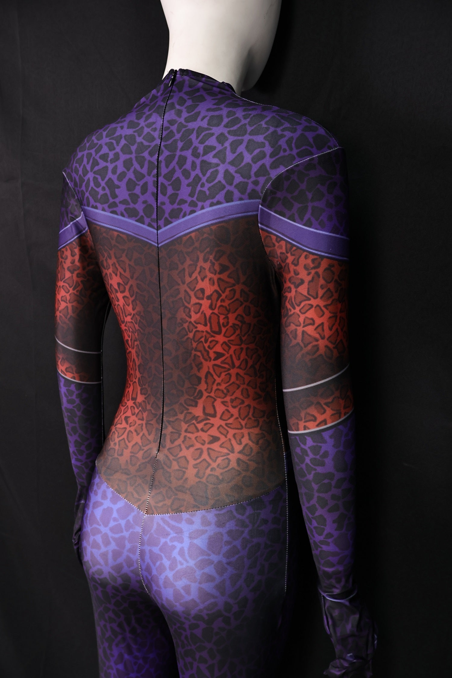 Women Custom Captain Marvel Cosplay Jumpsuit