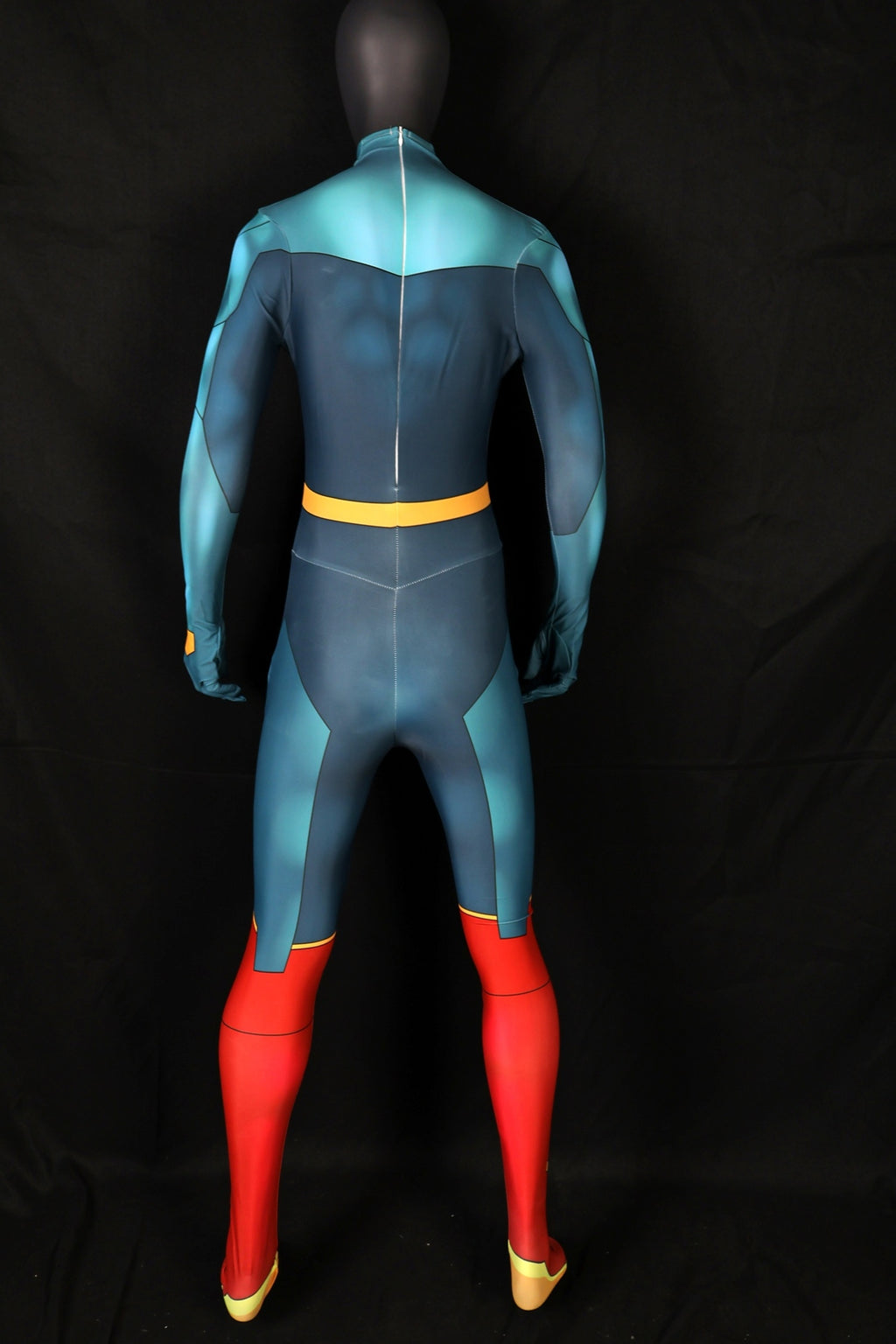 Custom size personalized female supergirl bodysuit