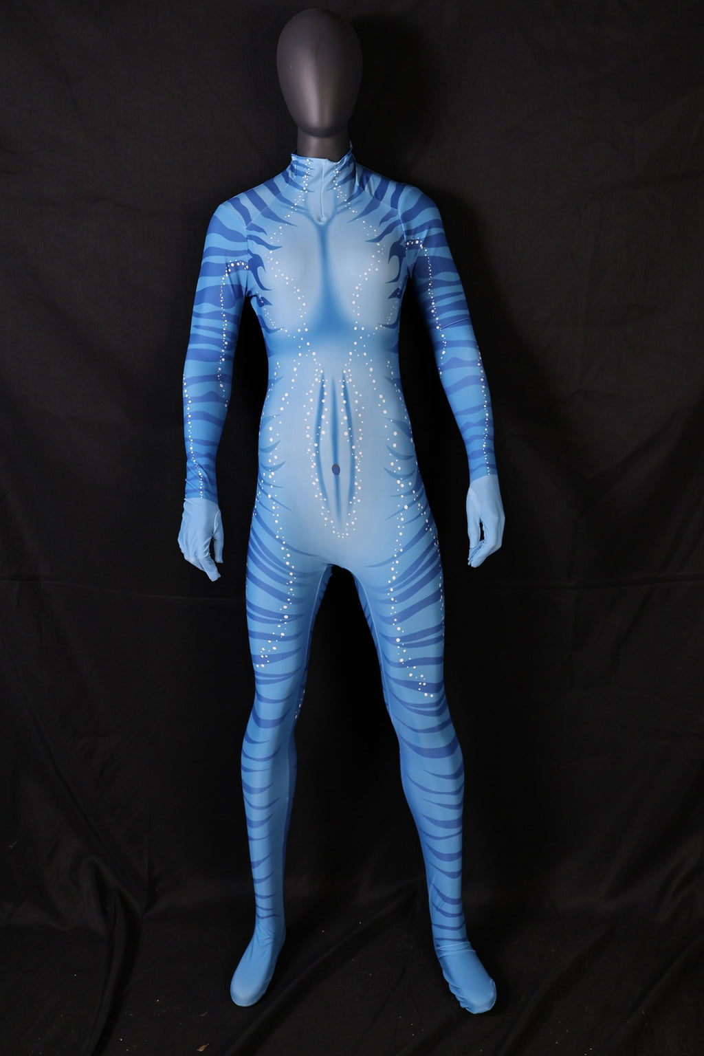 Personalized female avatar catsuit made from image