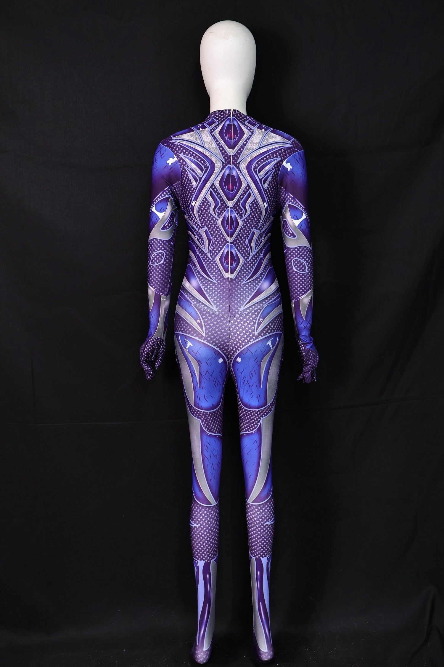 Women Custom Purple Ranger 2017 Movie Jumpsuit