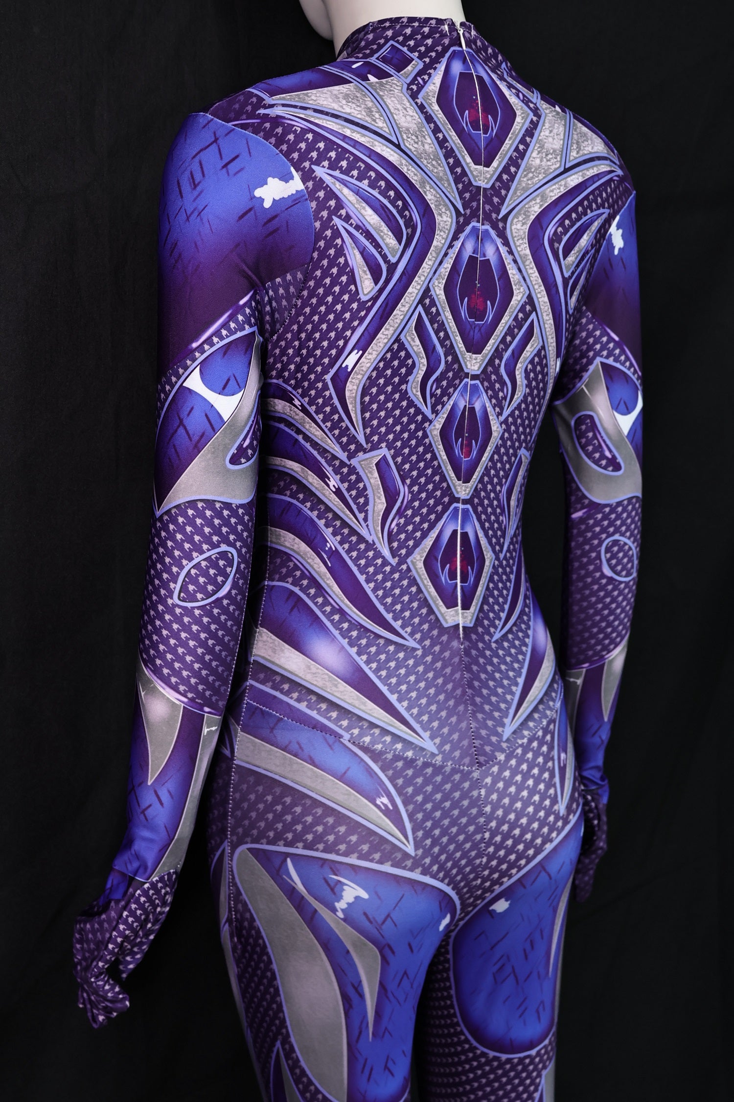 Women Custom Purple Ranger 2017 Movie Jumpsuit
