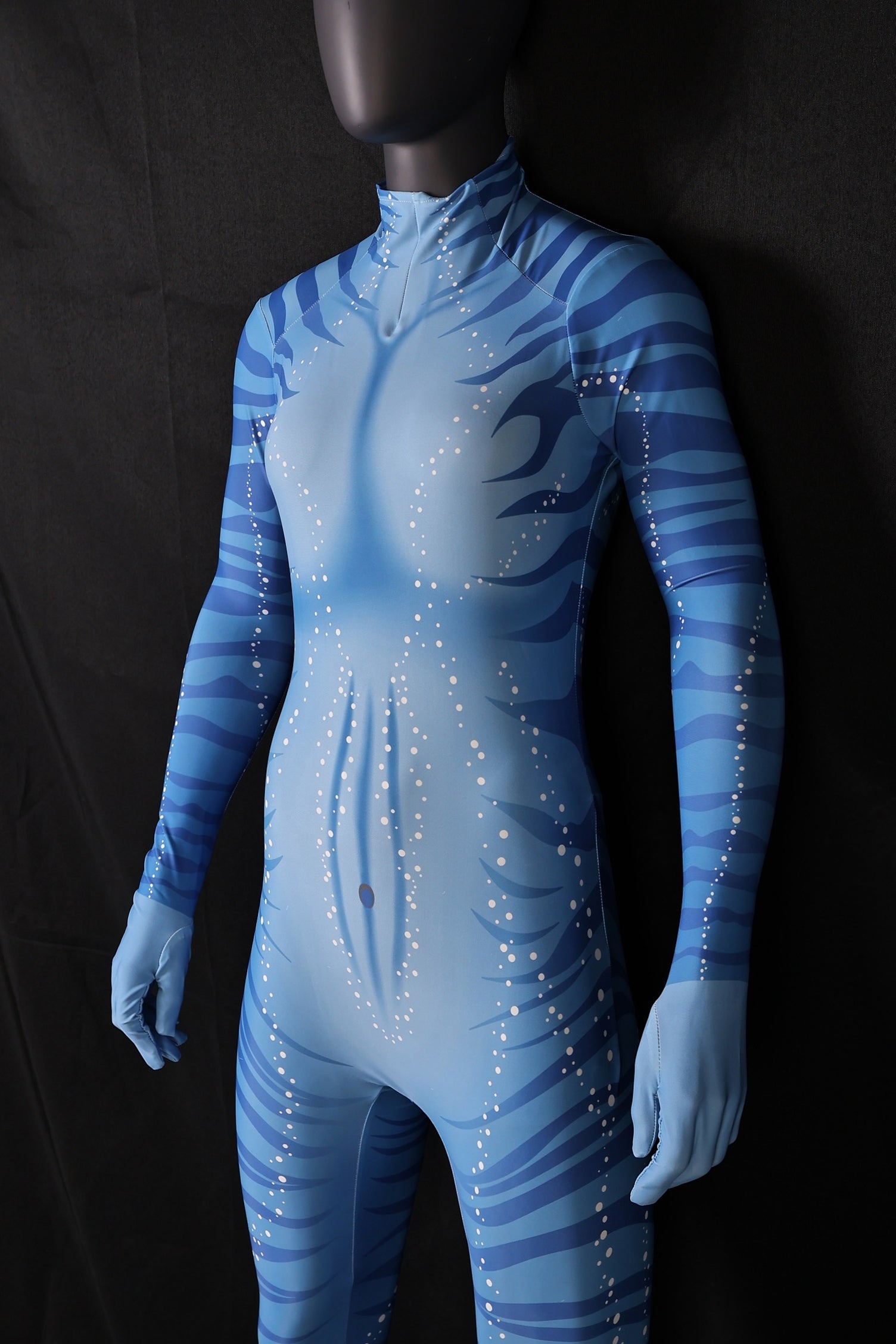 Personalized female avatar catsuit made from image