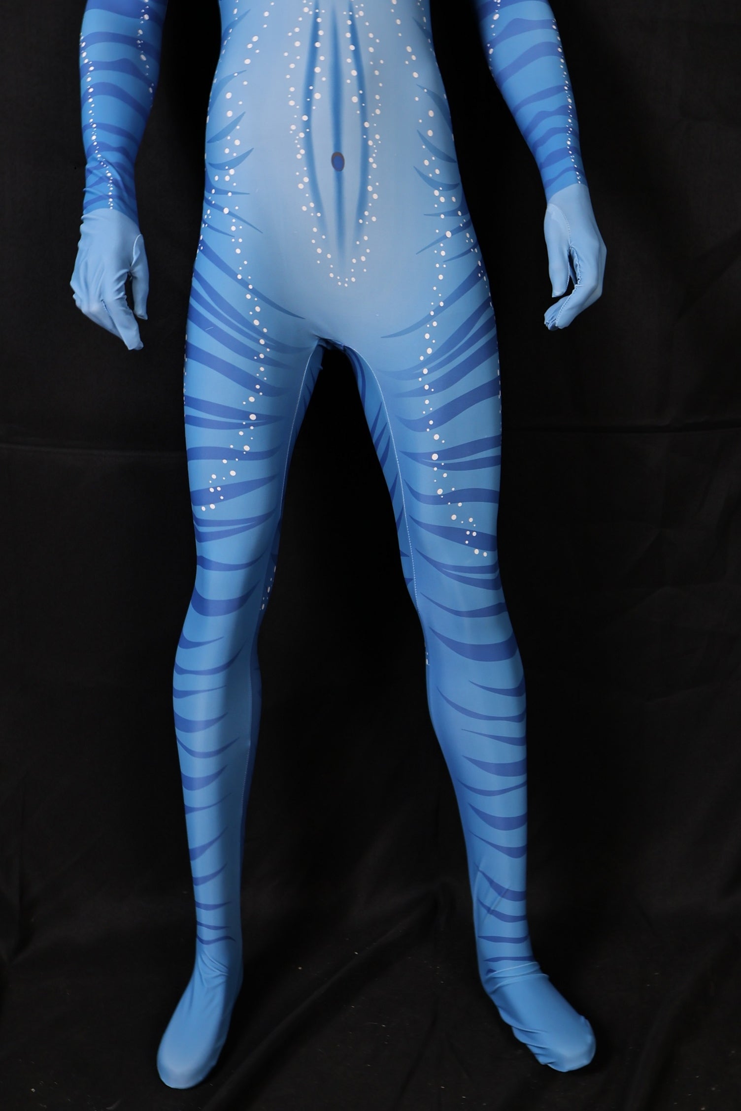 Personalized female avatar catsuit made from image