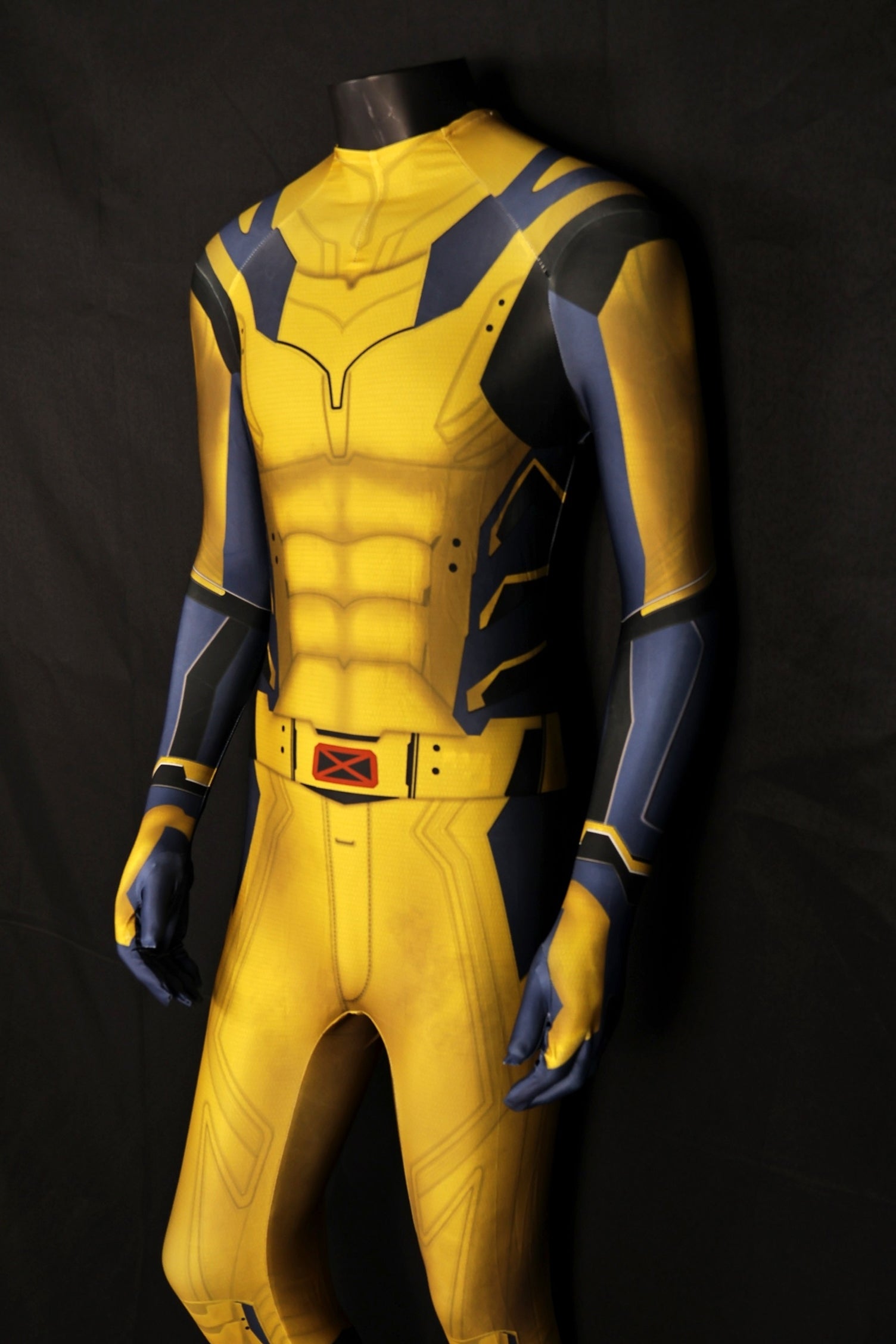 Wolverine Cosplay Costume - Custom Size Men Yellow Jumpsuit