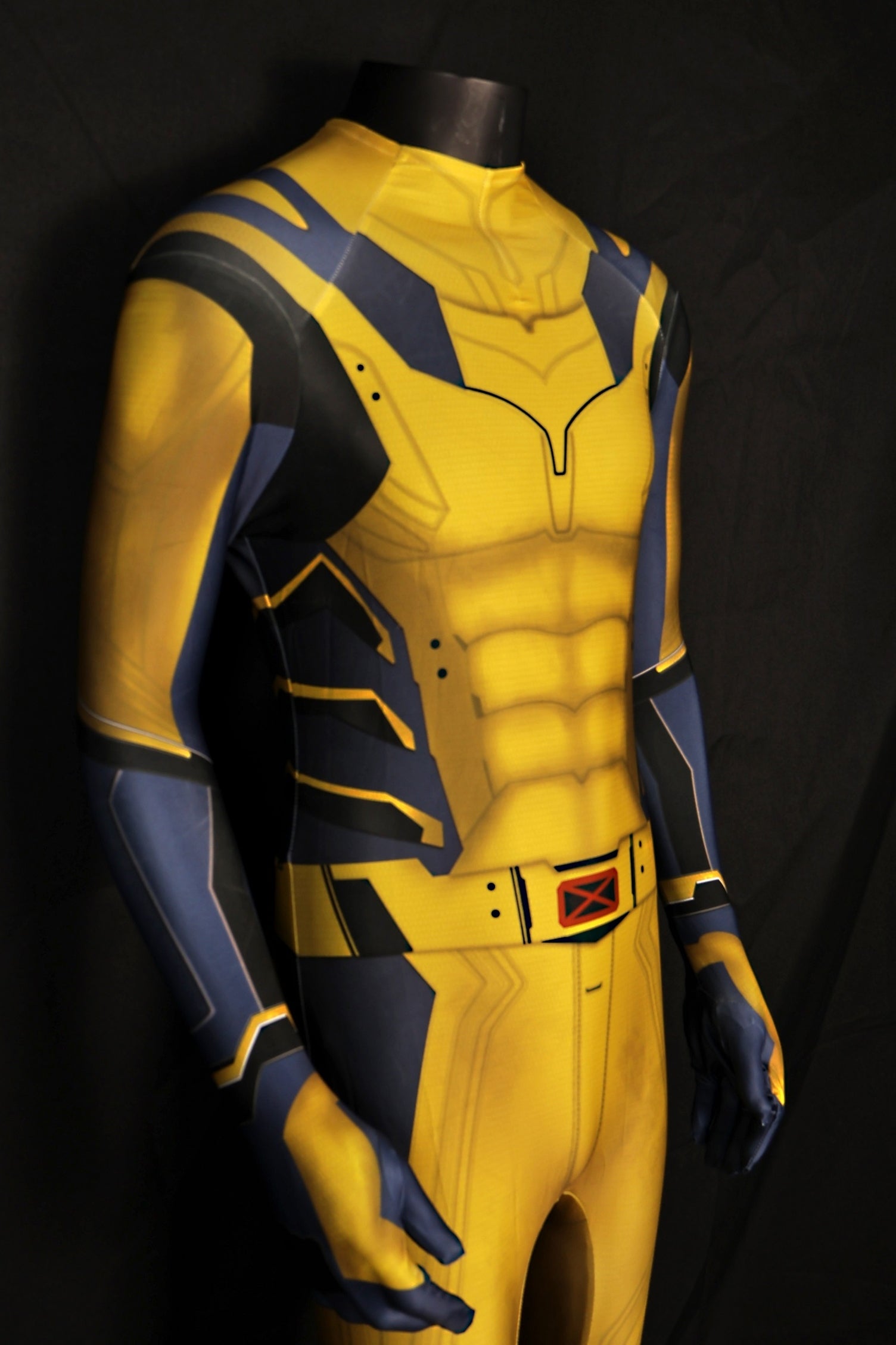 Wolverine Cosplay Costume - Custom Size Men Yellow Jumpsuit