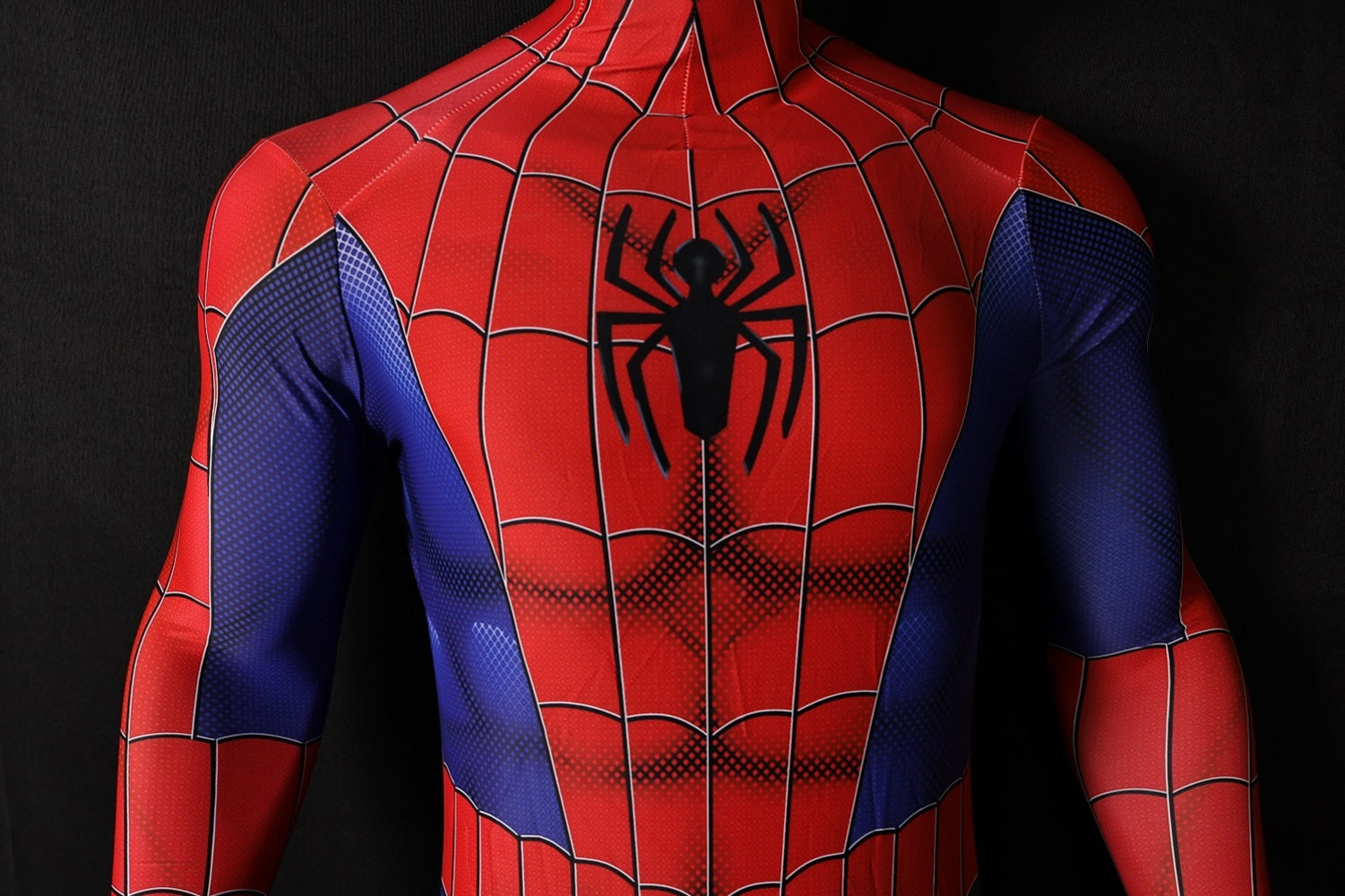Spandex Universal Live Spider-Man Men Classic Red Blue Jumpsuit