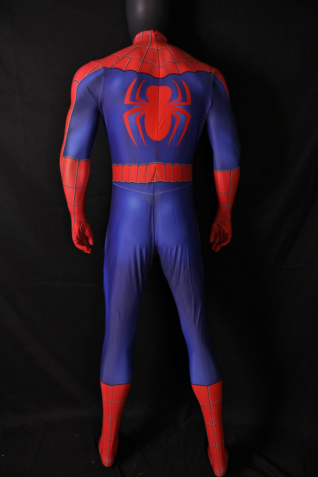 Spandex Universal Live Spider-Man Men Classic Red Blue Jumpsuit