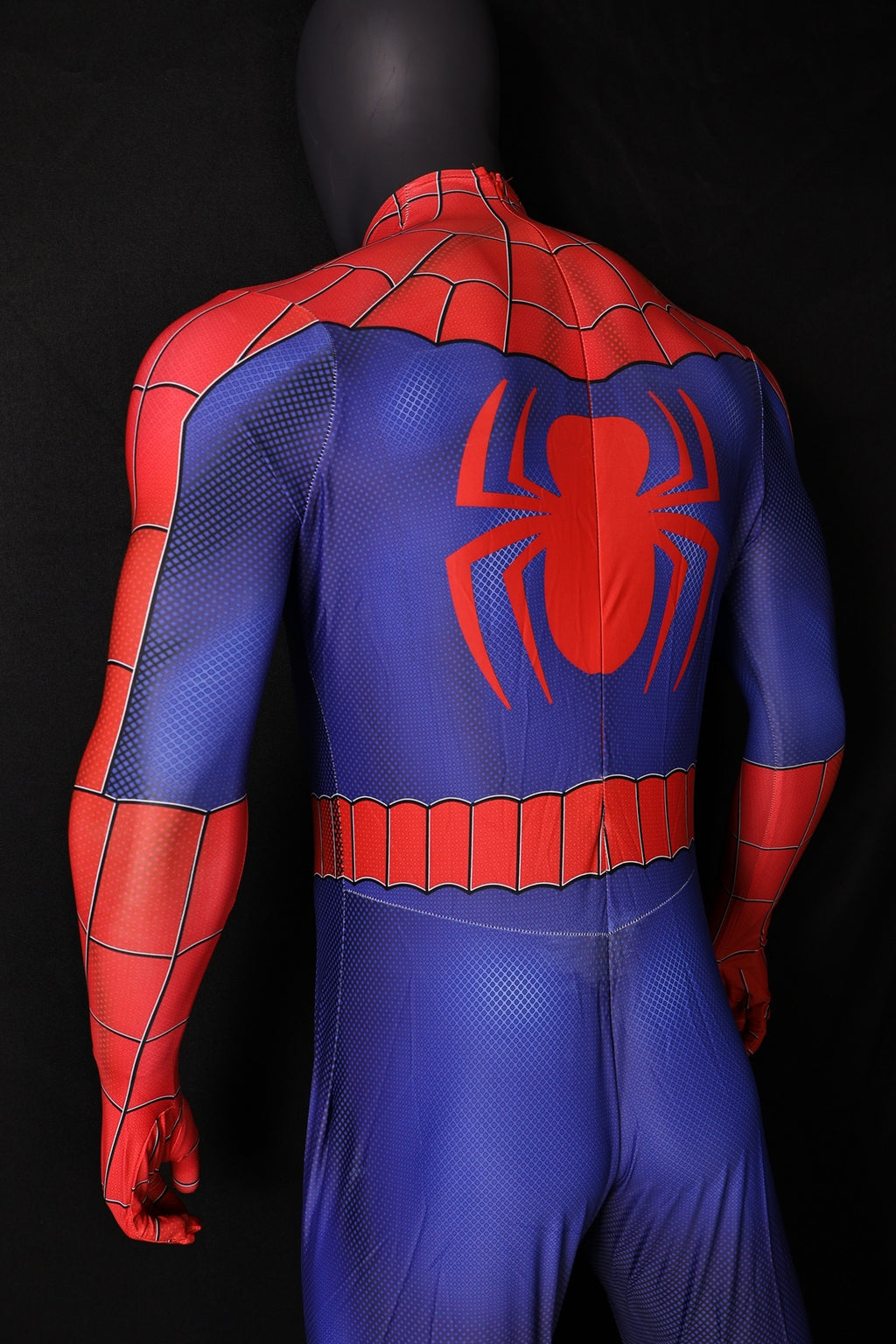 Spandex Universal Live Spider-Man Men Classic Red Blue Jumpsuit