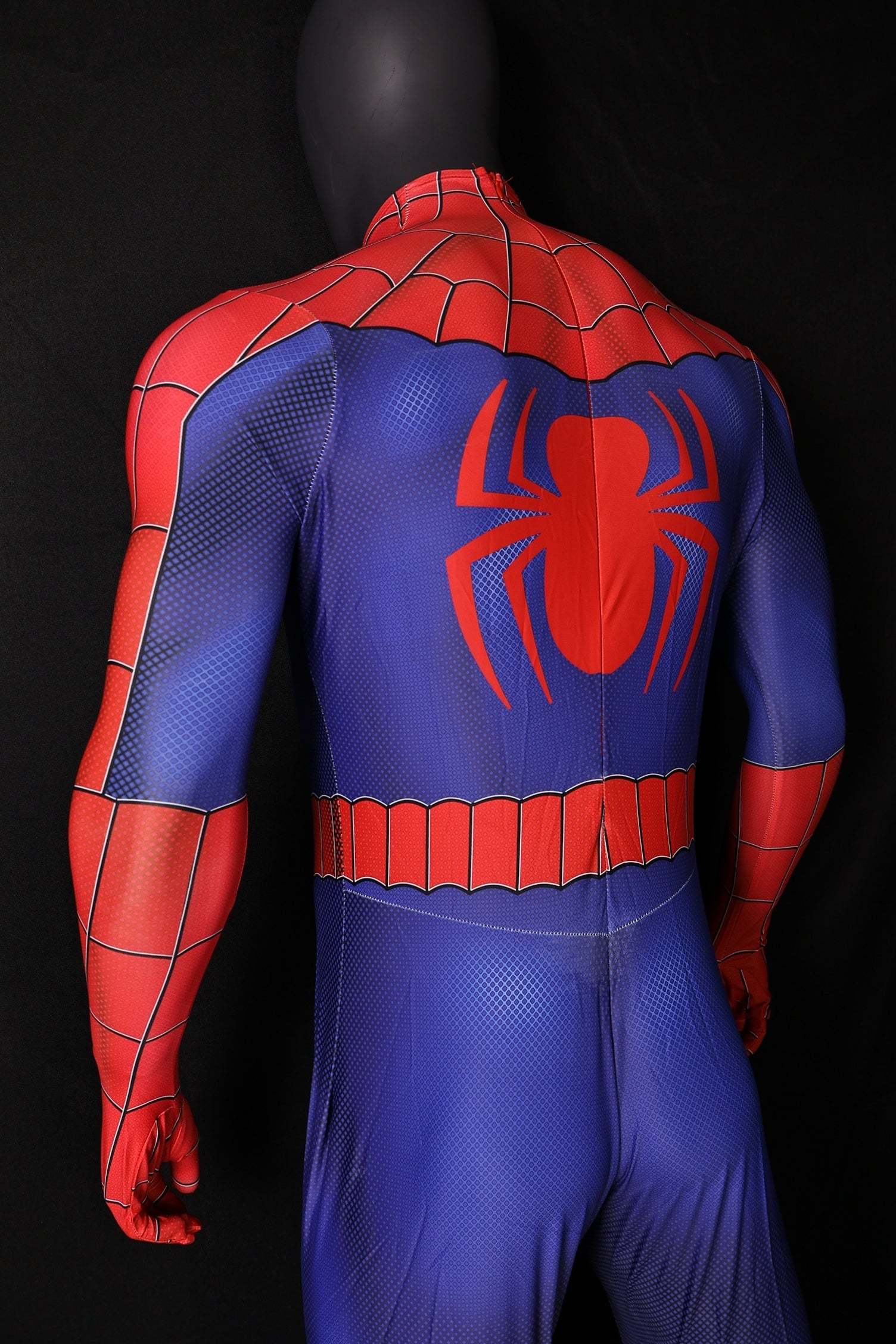 Spandex Universal Live Spider-Man Men Classic Red Blue Jumpsuit