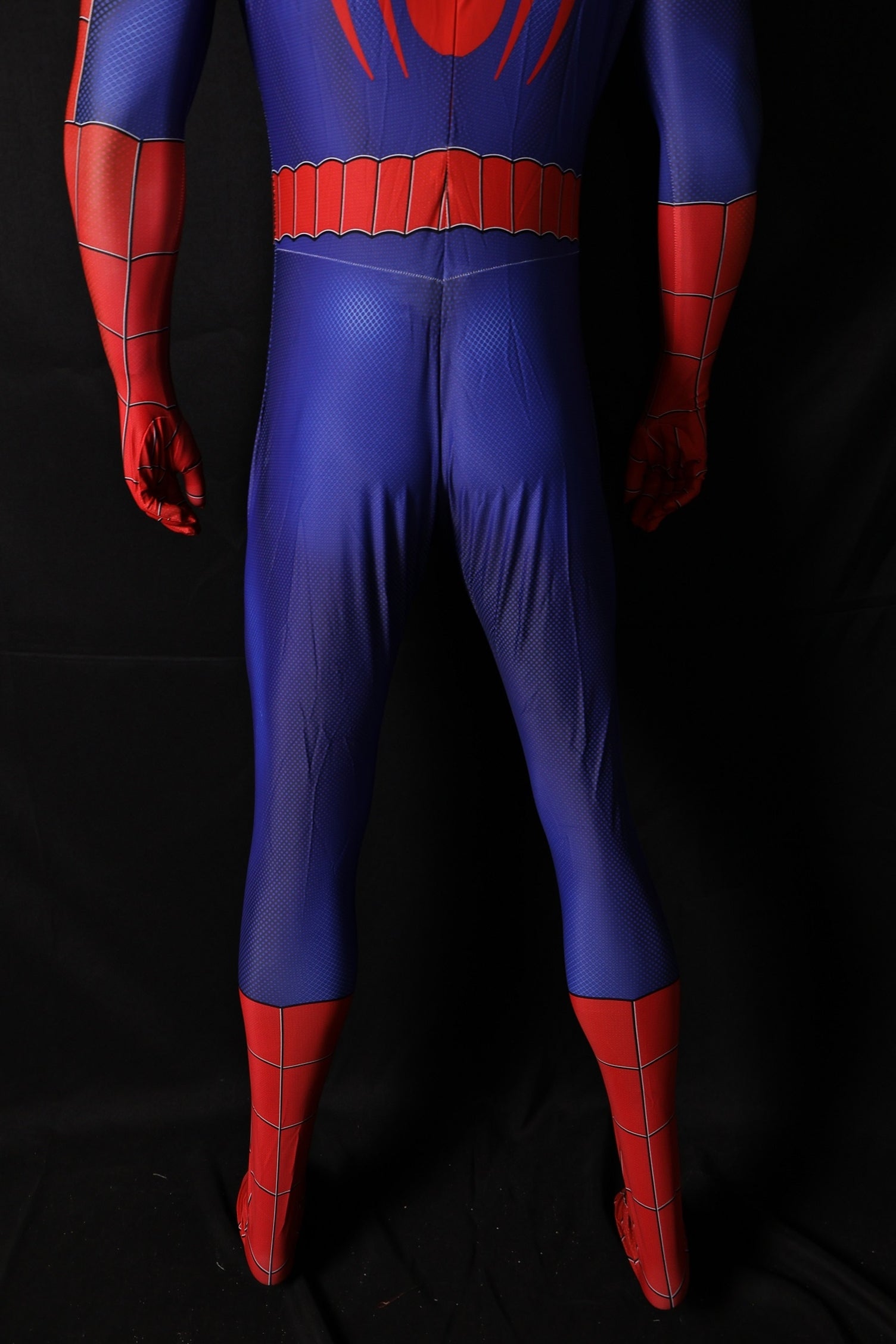 Spandex Universal Live Spider-Man Men Classic Red Blue Jumpsuit