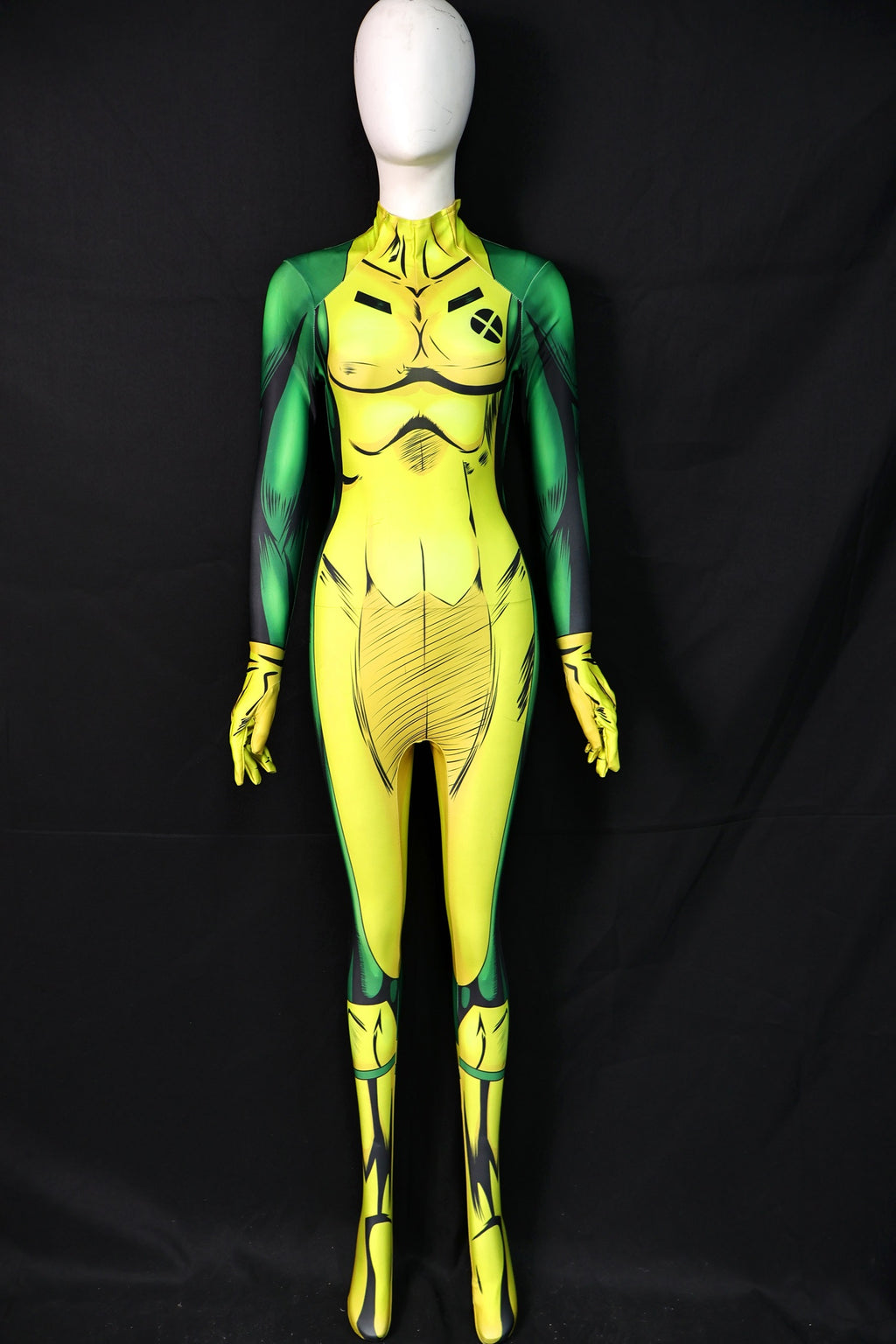 Commissioned Custom X-Men Rogue Suit Jumpsuit Women
