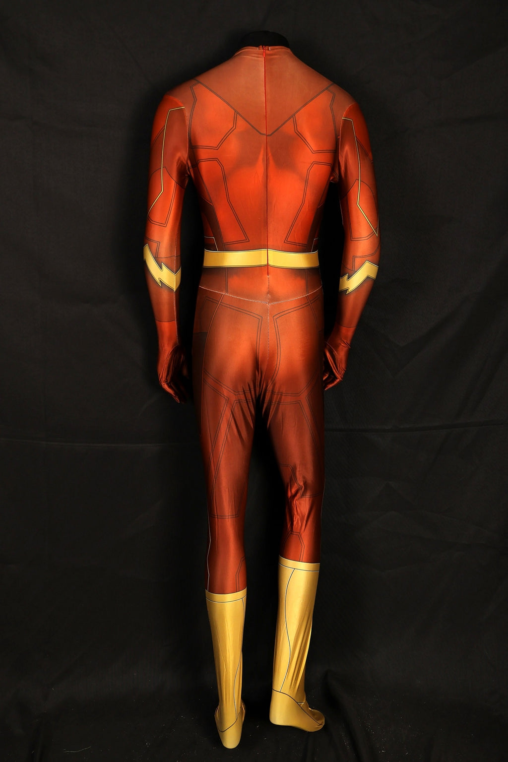 The Flash Cosplay Costume - Custom-Sized Men Jumpsuit