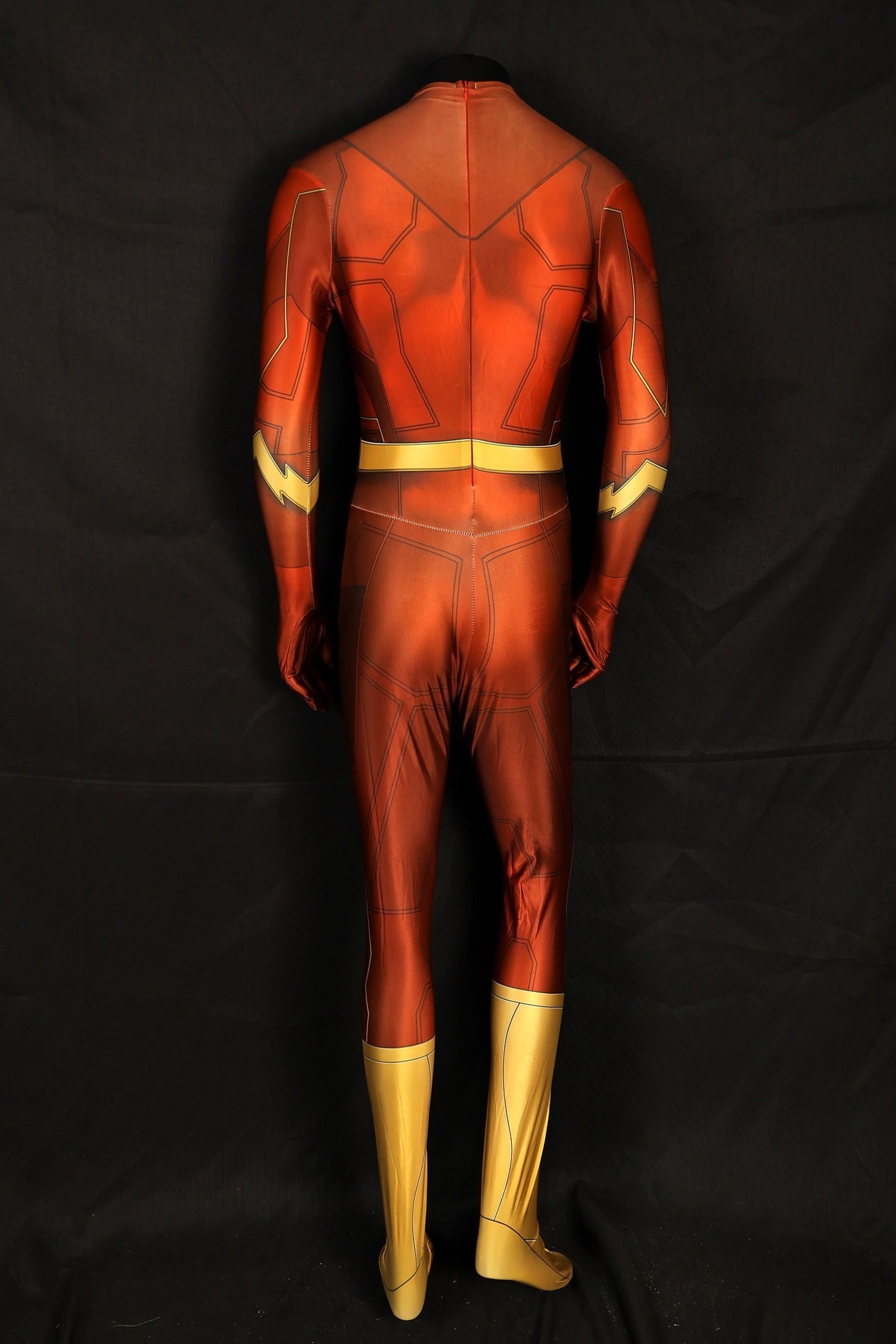The Flash Cosplay Costume - Custom-Sized Men Jumpsuit