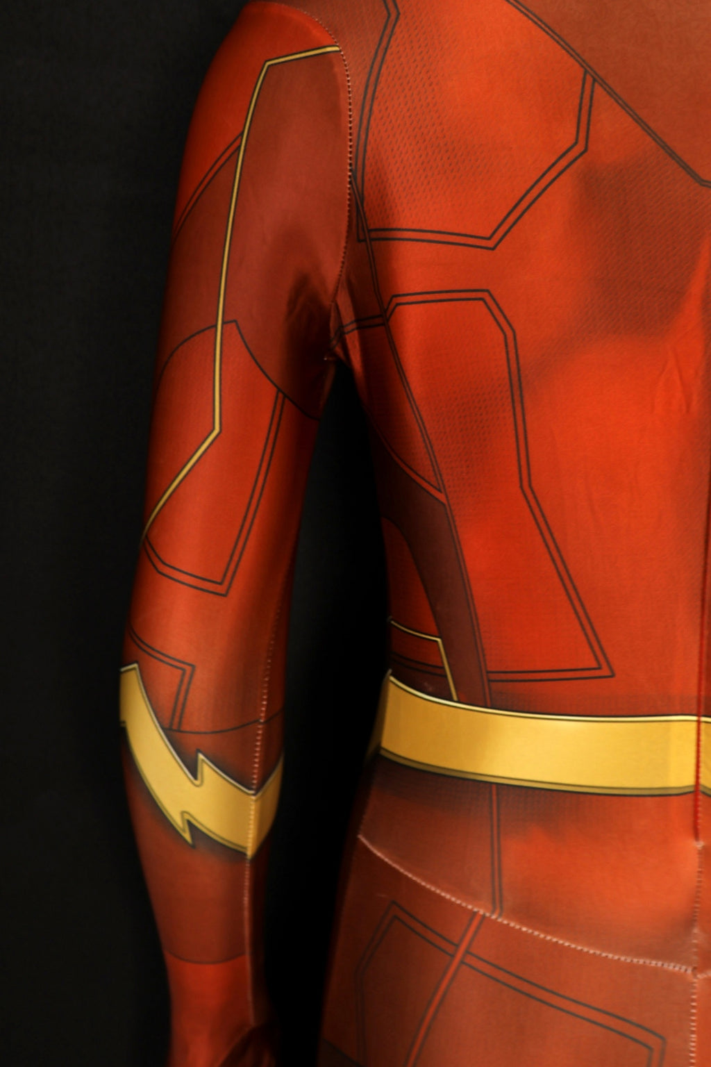 The Flash Cosplay Costume - Custom-Sized Men Jumpsuit