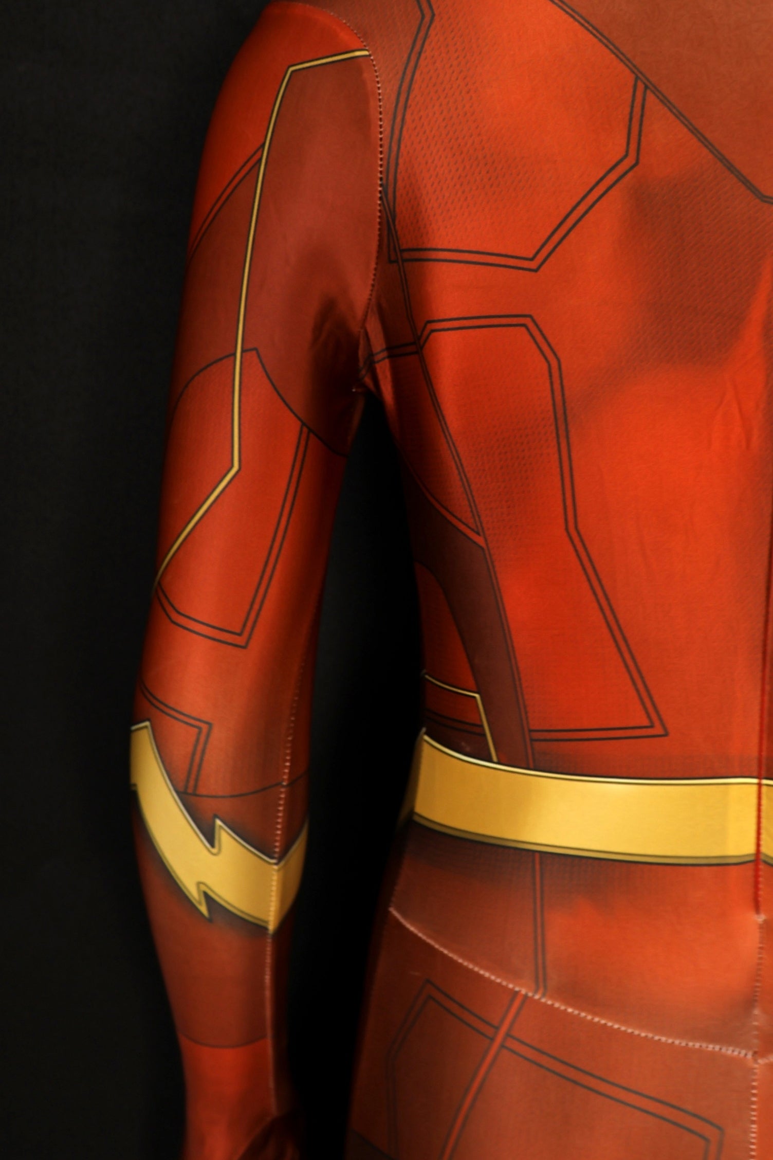 The Flash Cosplay Costume - Custom-Sized Men Jumpsuit