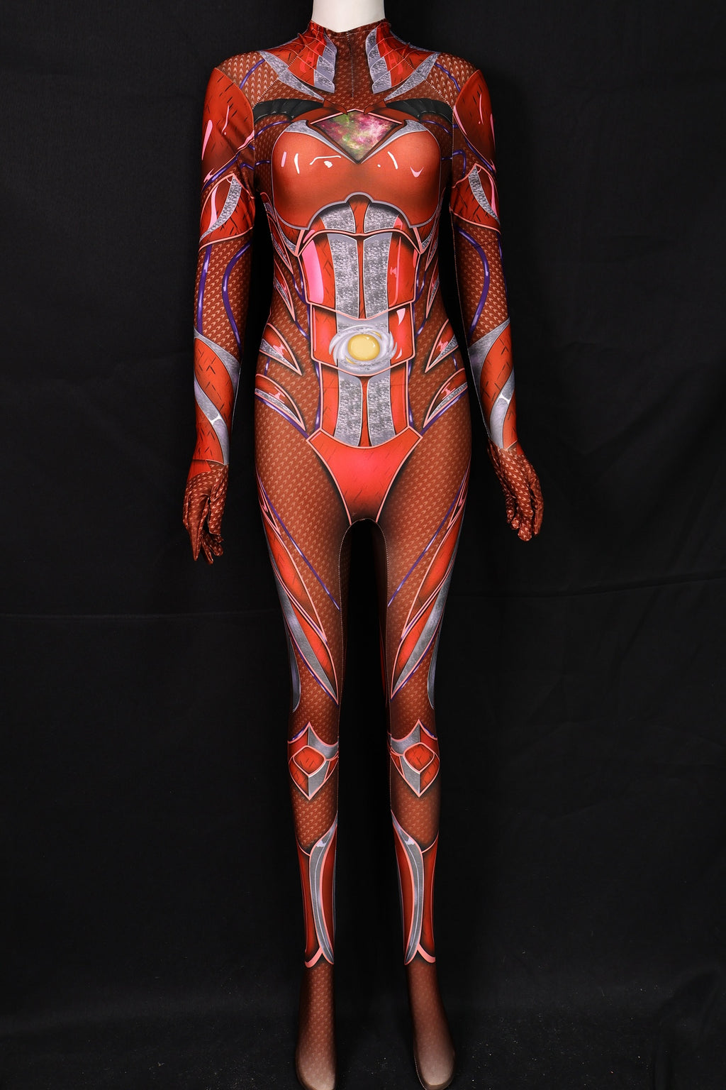 Commissioned Custom Red Ranger 2017 Movie Suit Women