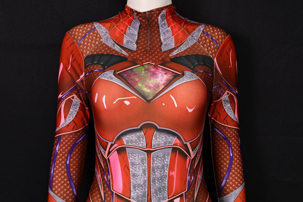 Commissioned Custom Red Ranger 2017 Movie Suit Women