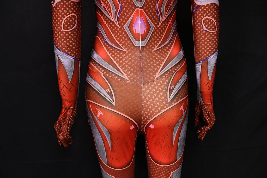 Commissioned Custom Red Ranger 2017 Movie Suit Women