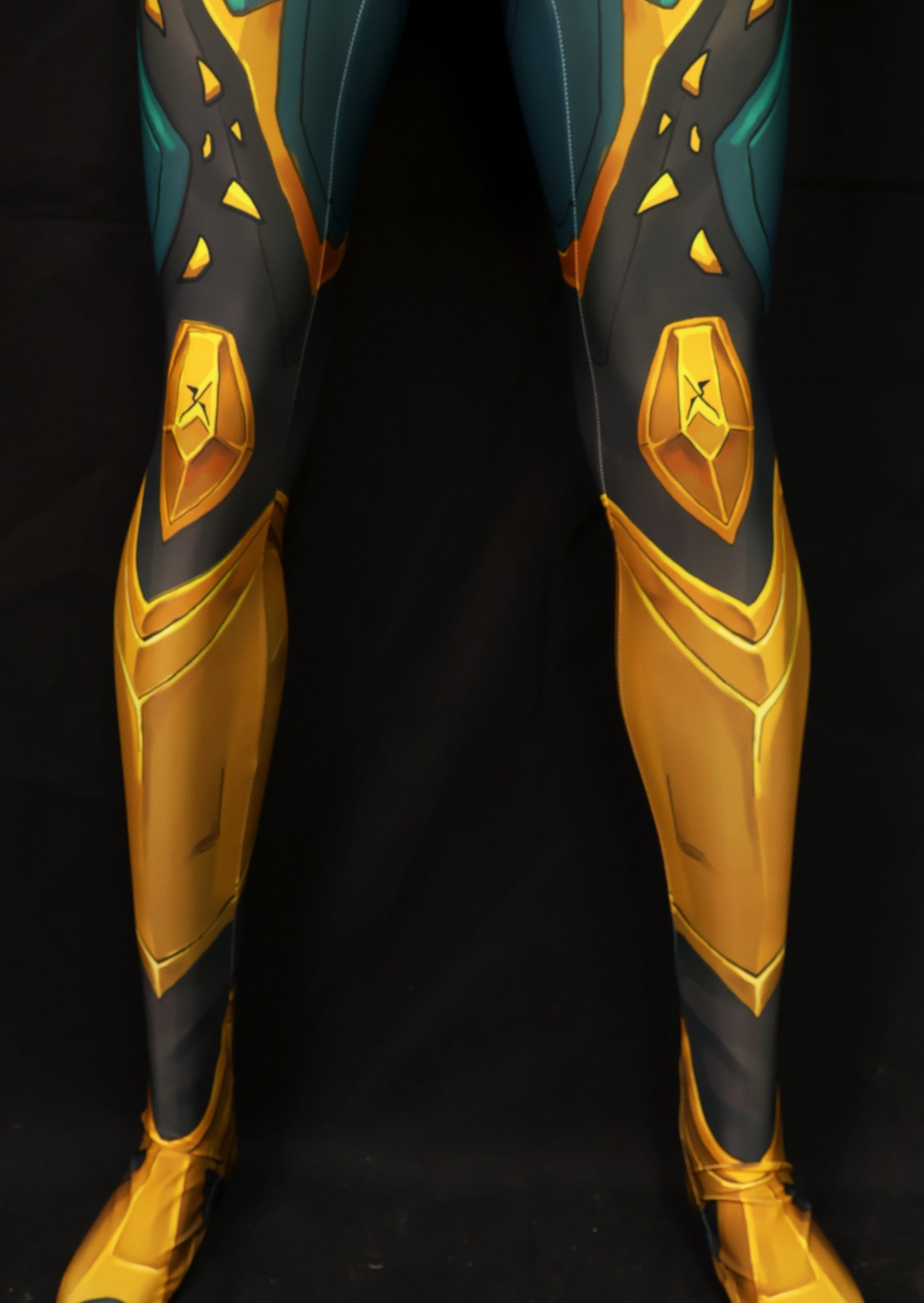 Custom Commission Women Jean Grey Green Yellow Bodysuit
