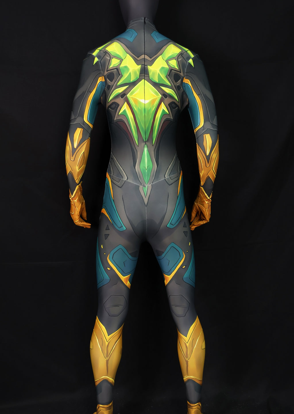 Custom Commission Women Jean Grey Green Yellow Bodysuit