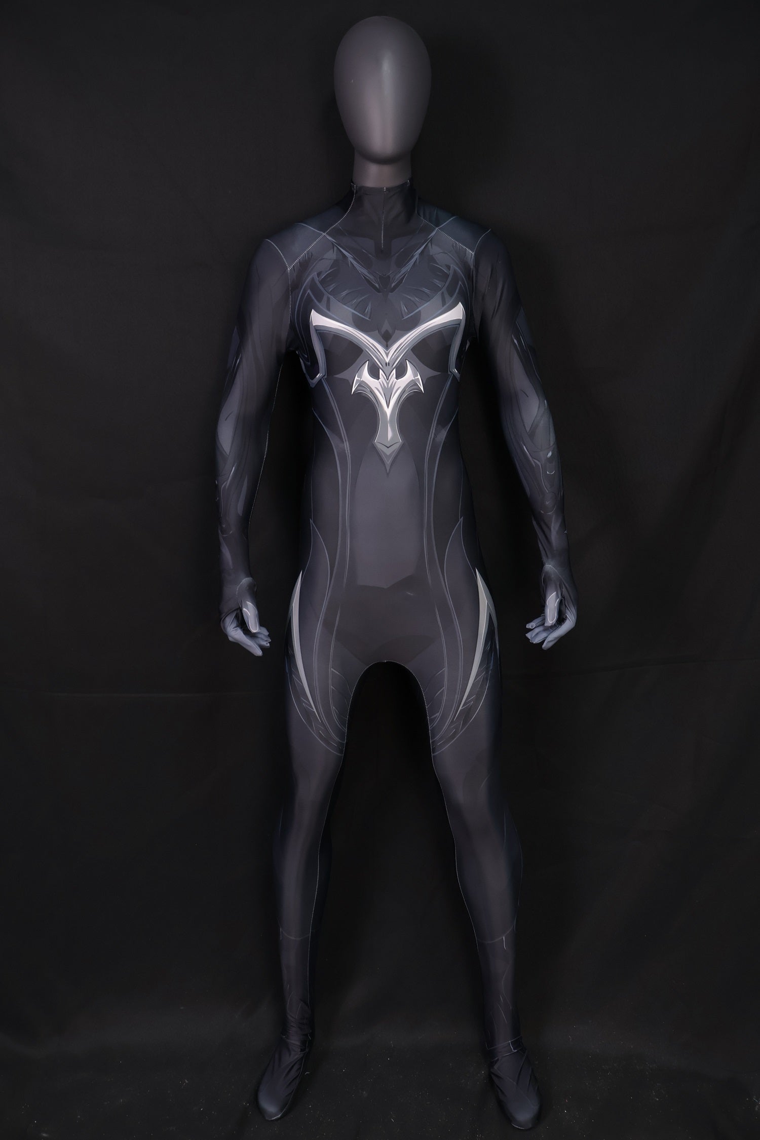 Black Ranger Cosplay Bodysuit Women Power Rangers 2017 BLACK FEMALE ARMORED