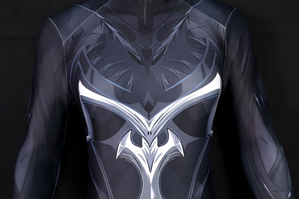 Black Ranger Cosplay Bodysuit Women Power Rangers 2017 BLACK FEMALE ARMORED