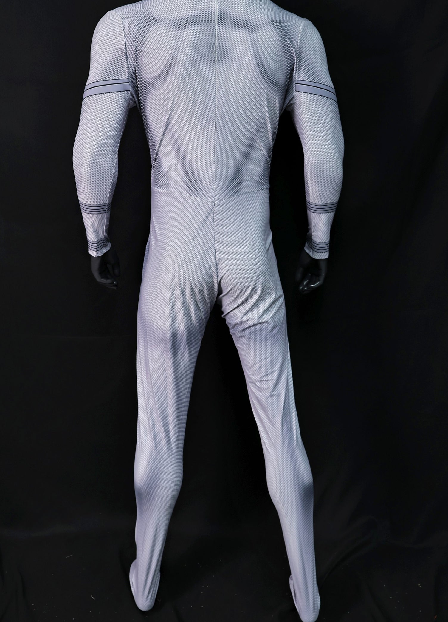 Custom Cosplay Commission Bodysuit for Viltrumite Men - White Gray Outfit