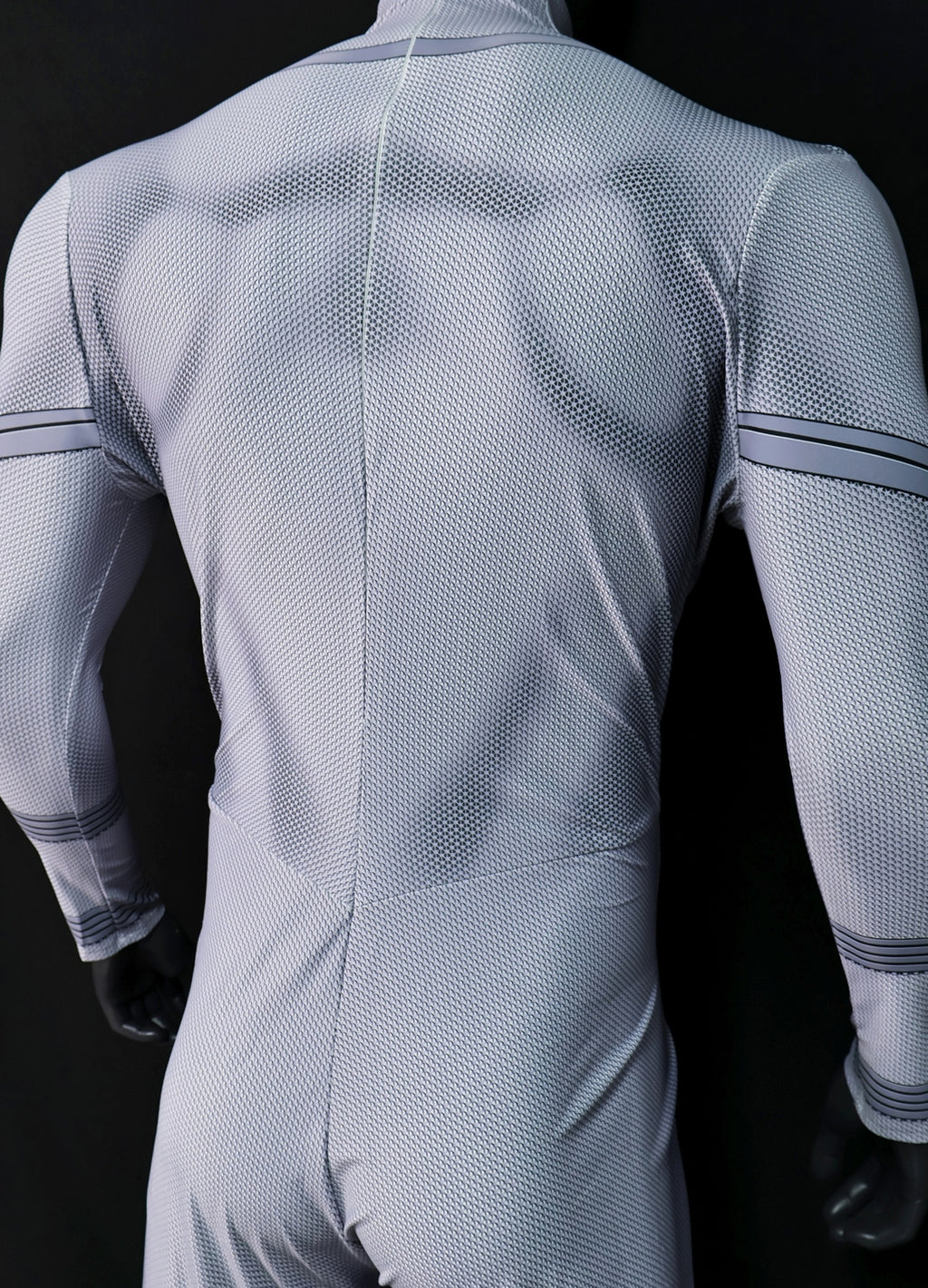 Custom Cosplay Commission Bodysuit for Viltrumite Men - White Gray Outfit