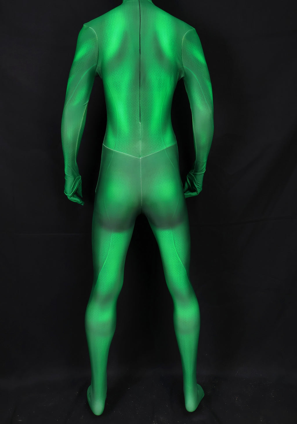 Green Warrior Cosplay Suit Women Green Undersuit