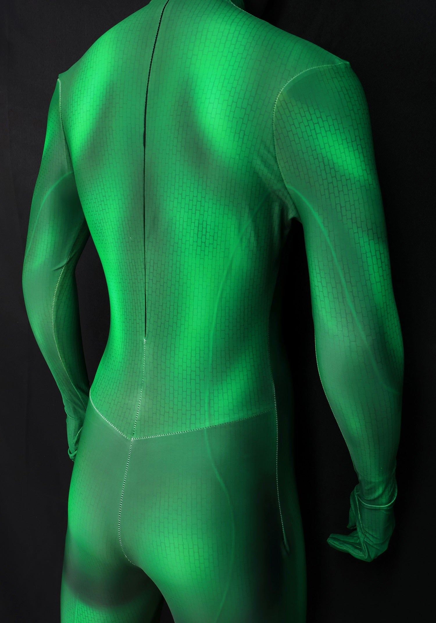 Green Warrior Cosplay Suit Women Green Undersuit