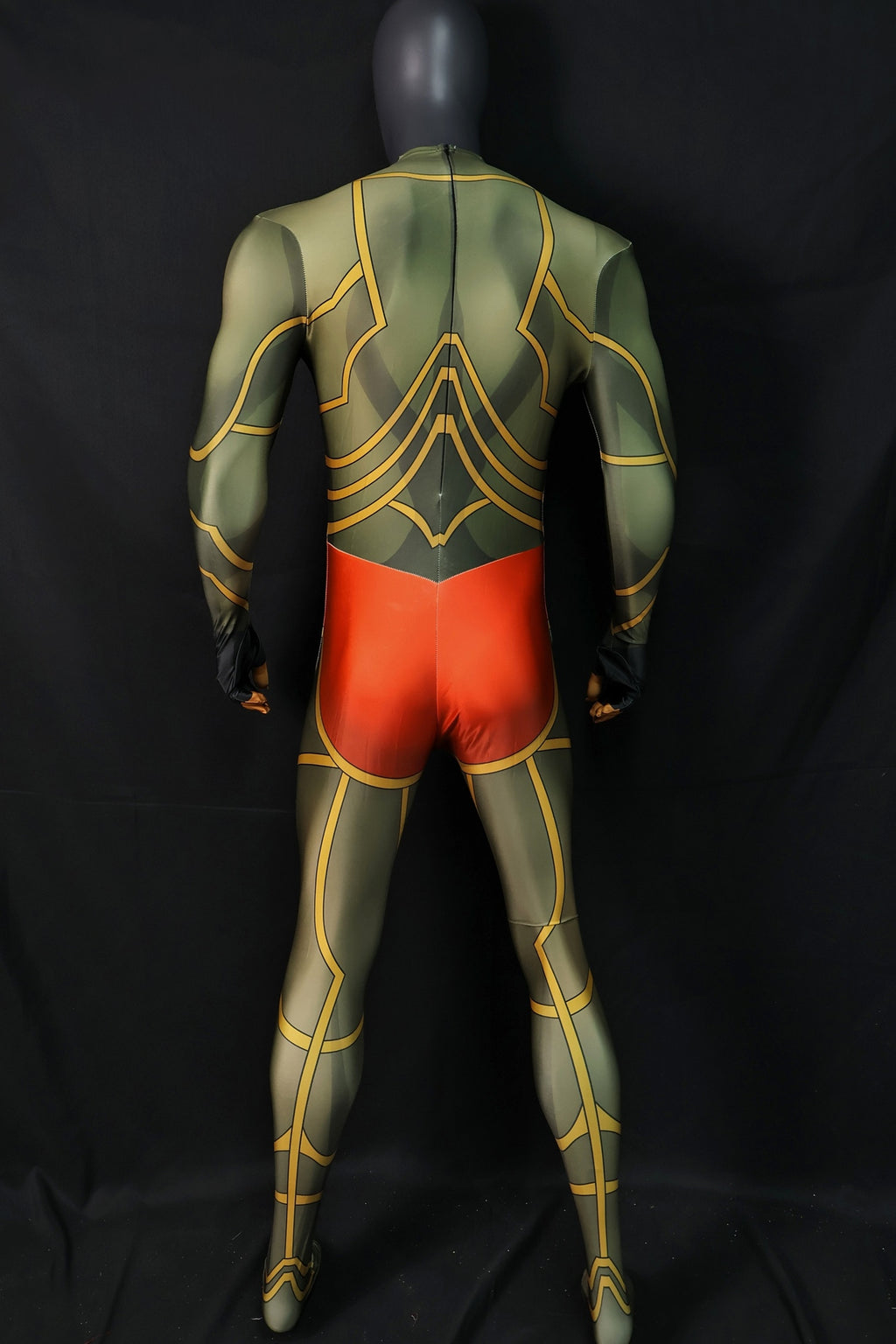 Custom Cosplay Bodysuit for Kingdom RPG 3 Men - Personalized Green Outfit