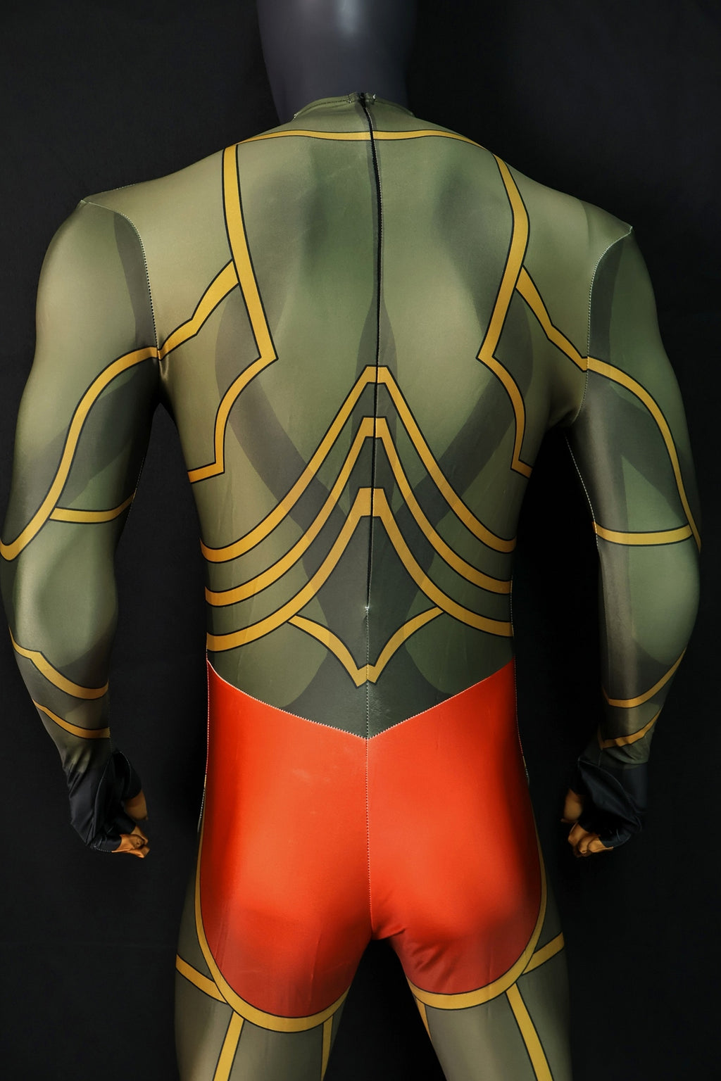 Custom Cosplay Bodysuit for Kingdom RPG 3 Men - Personalized Green Outfit