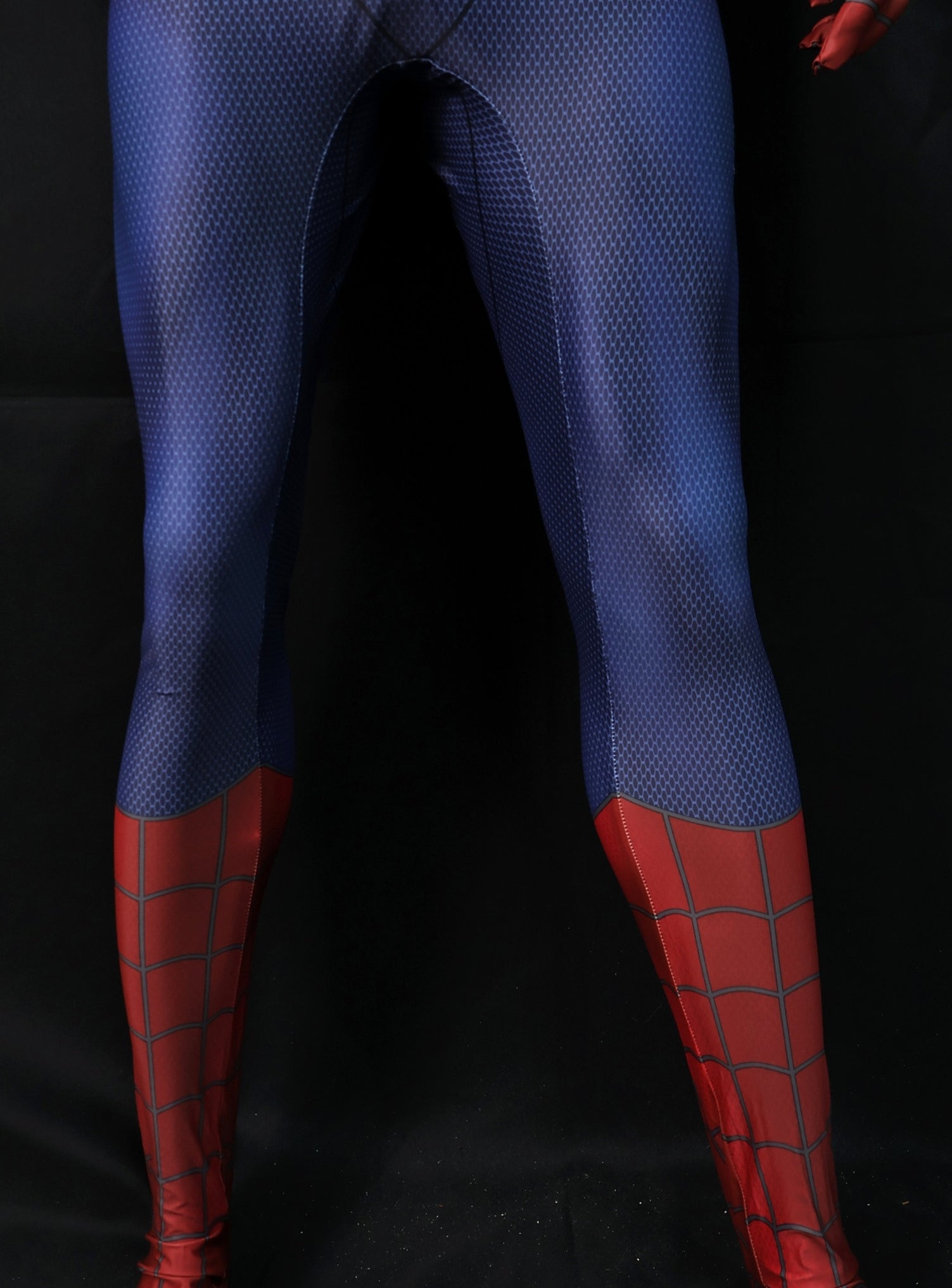 Custom Cosplay Commission Bodysuit for Amazing Arachnid Men - Red Blue Suit