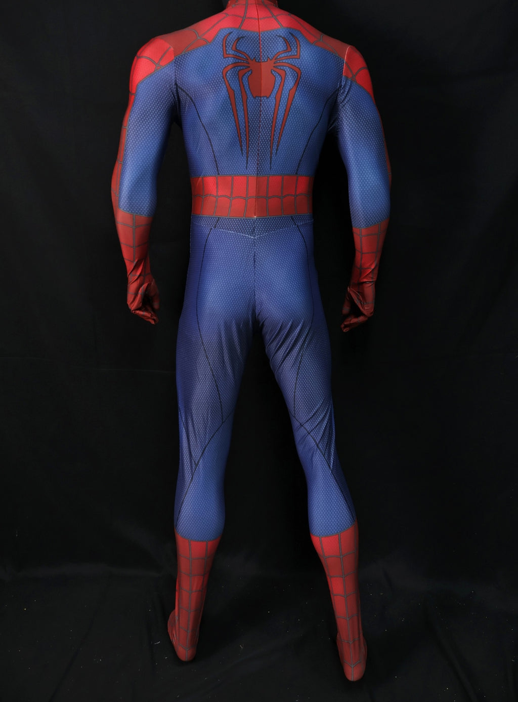 Custom Cosplay Commission Bodysuit for Amazing Arachnid Men - Red Blue Suit
