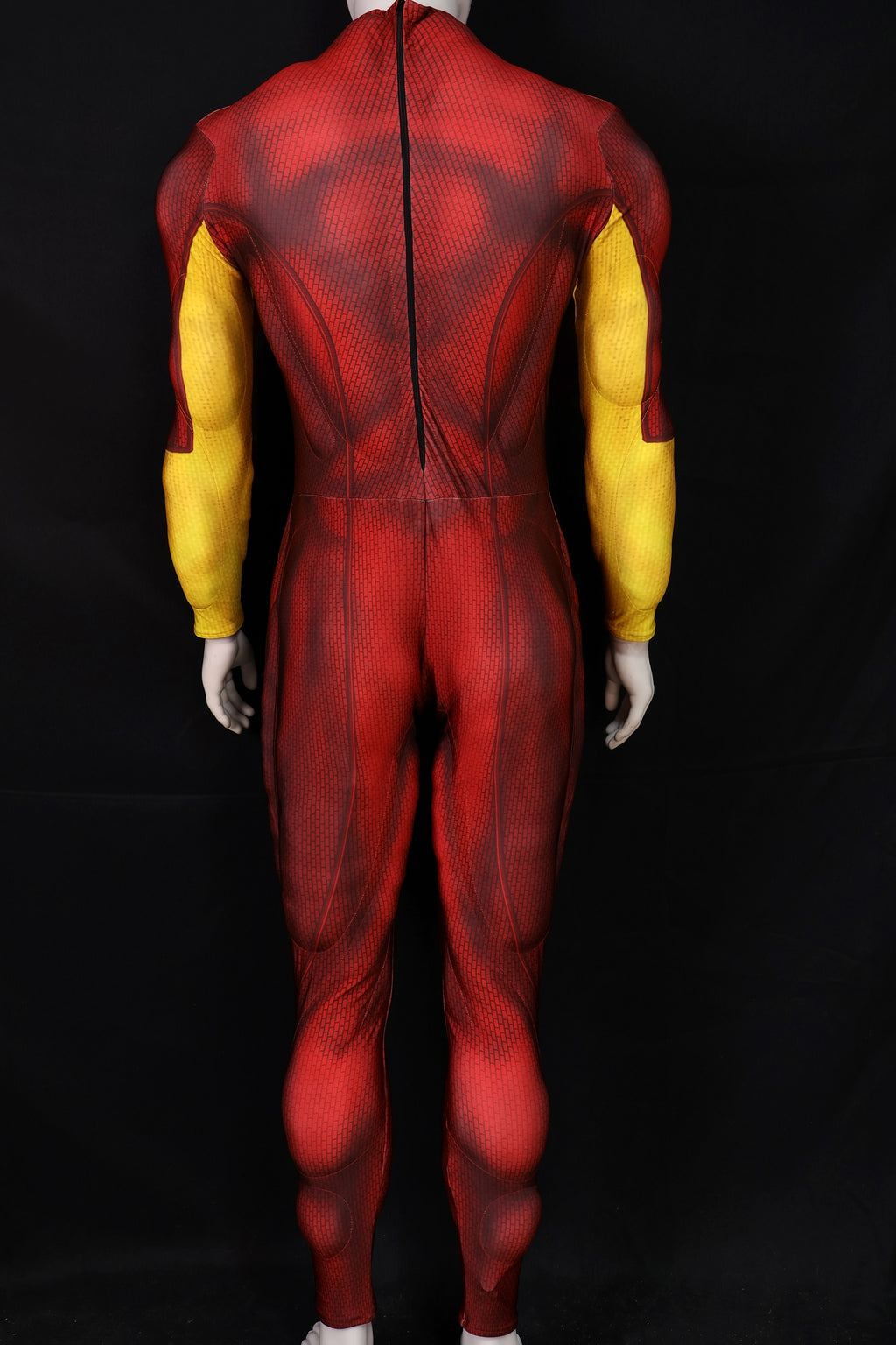 Custom Red Bat Muscle Suit - Personalized 3D Lycra Cosplay Base