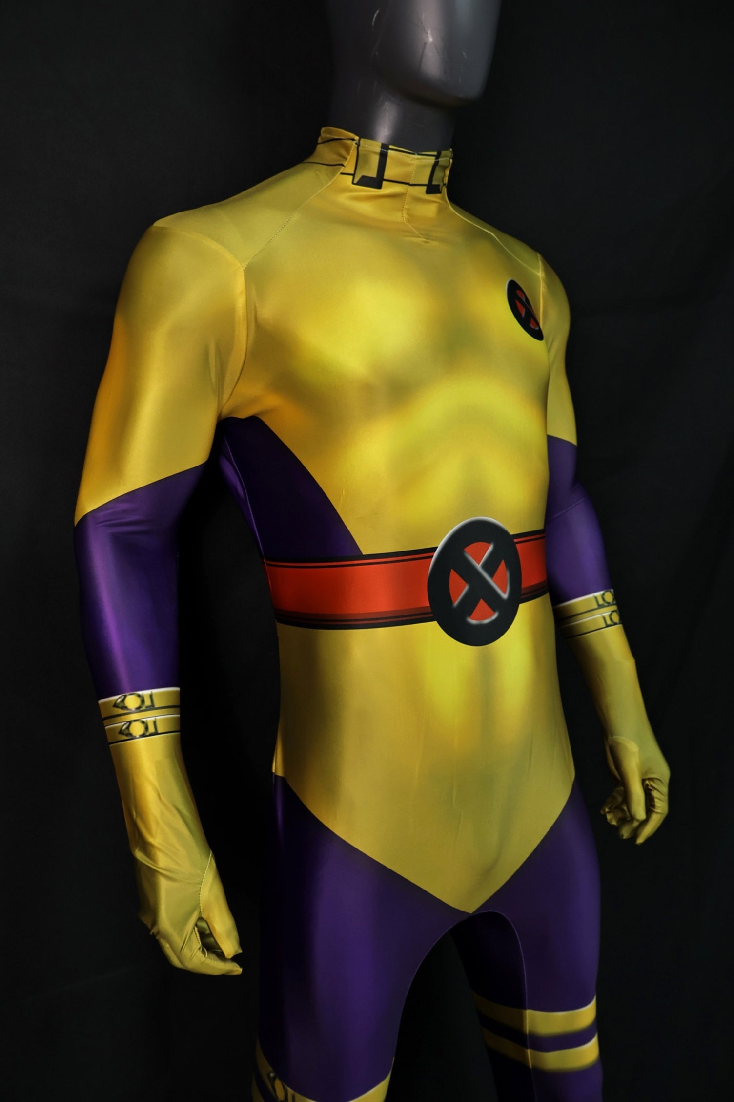 Custom Cosplay Bodysuit for Morph Mutant 97 Men - Personalized Yellow Suit