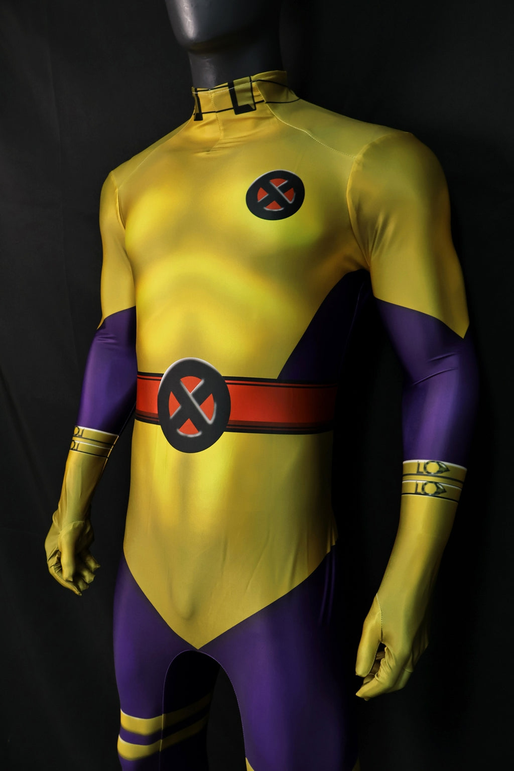 Custom Cosplay Bodysuit for Morph Mutant 97 Men - Personalized Yellow Suit