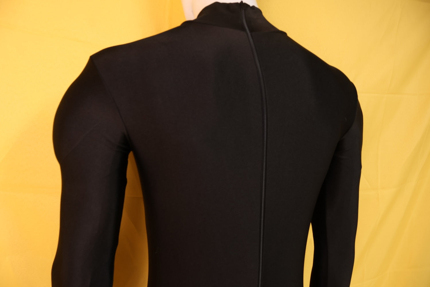 Personalized Black Cosplay Muscle Padding - Custom Lycra Hero Gear