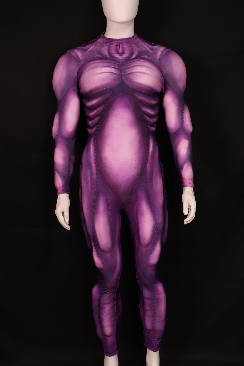 Purple Alien Mutant Cosplay Leotard - Custom Personalized 3D Lycra Suit