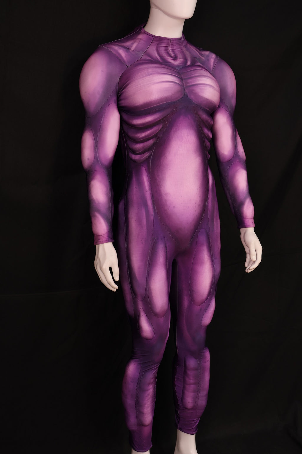 Purple Alien Mutant Cosplay Leotard - Custom Personalized 3D Lycra Suit