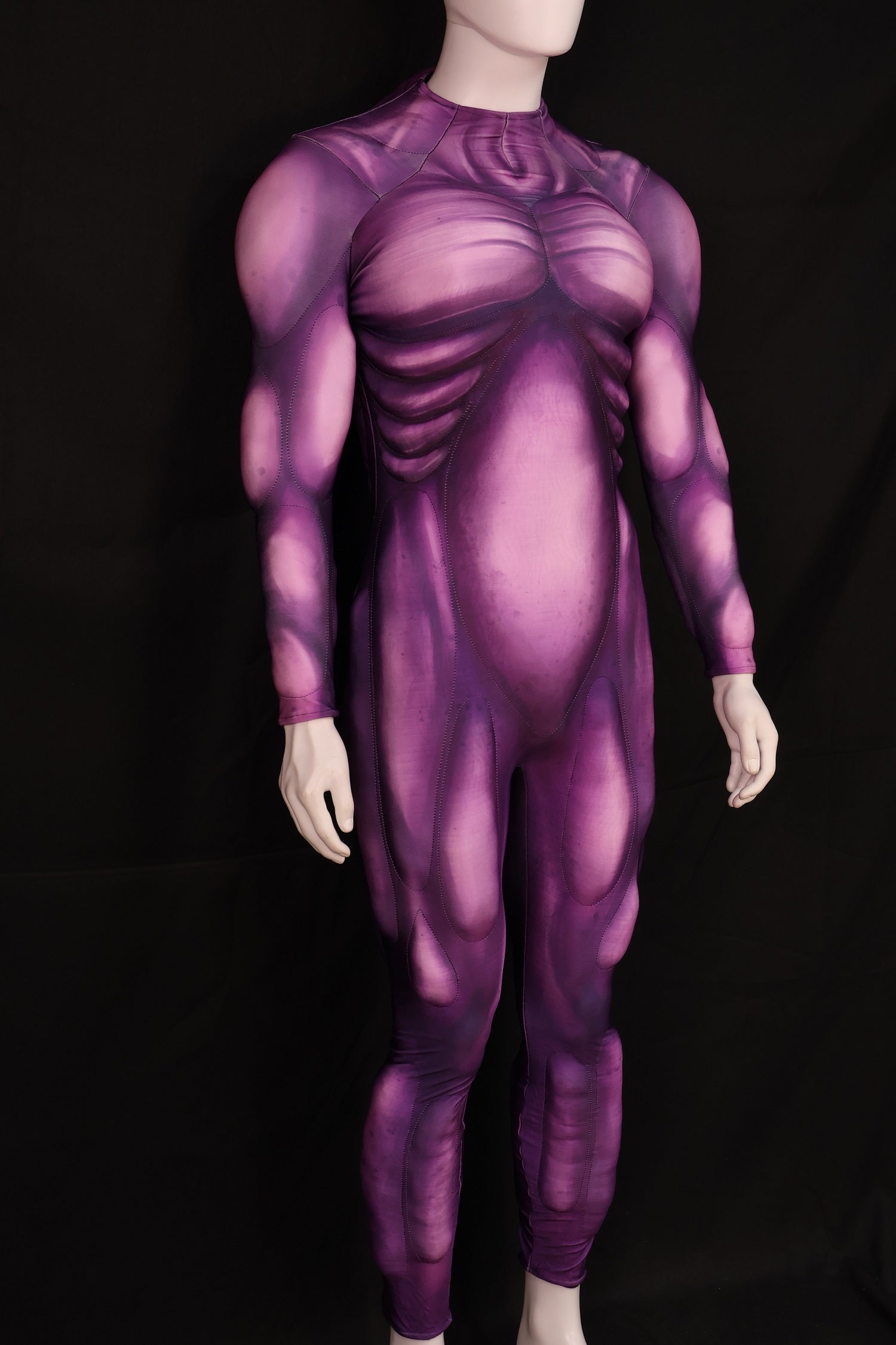 Purple Alien Mutant Cosplay Leotard - Custom Personalized 3D Lycra Suit