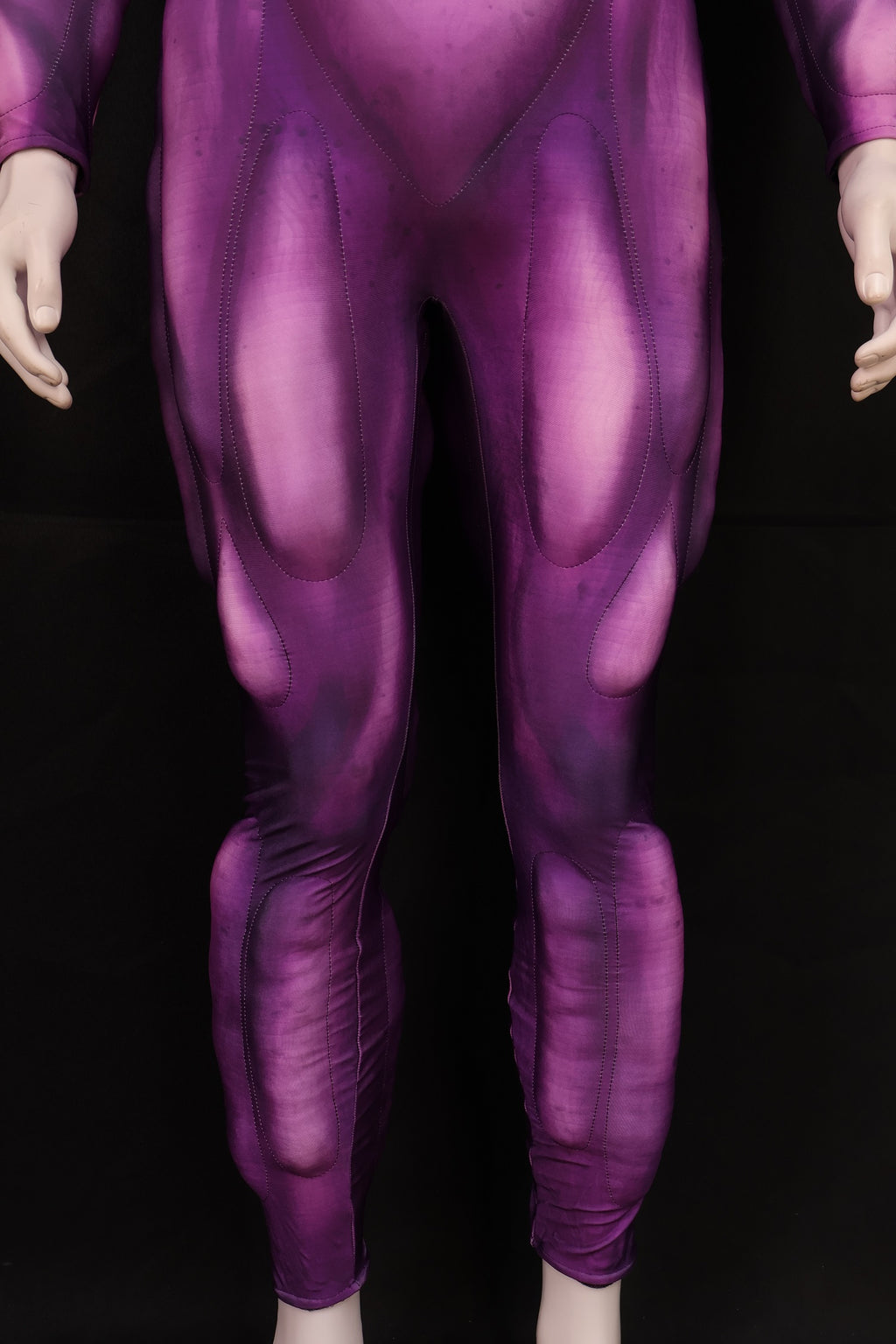 Purple Alien Mutant Cosplay Leotard - Custom Personalized 3D Lycra Suit