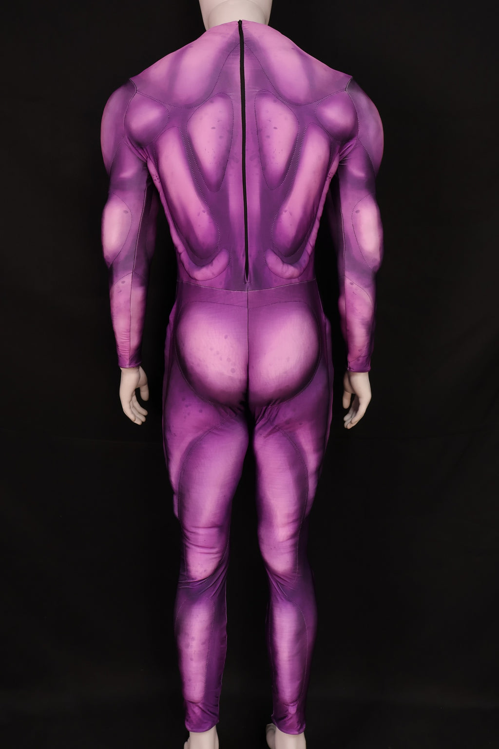 Purple Alien Mutant Cosplay Leotard - Custom Personalized 3D Lycra Suit
