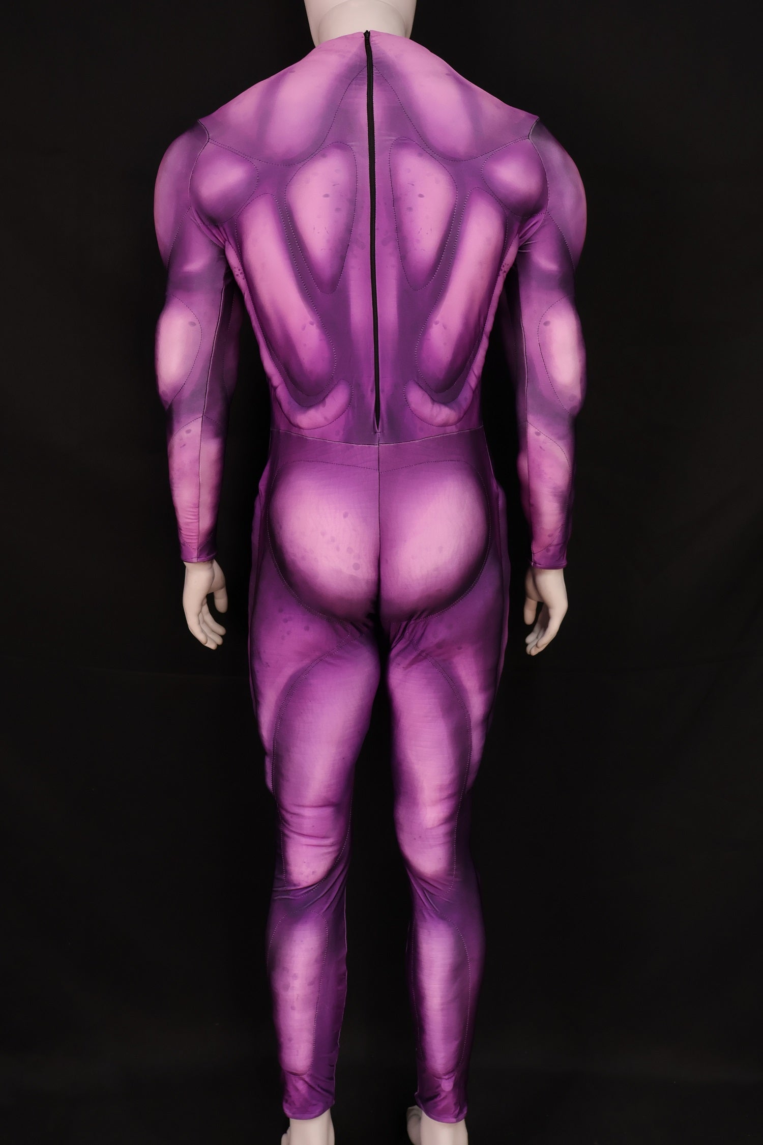 Purple Alien Mutant Cosplay Leotard - Custom Personalized 3D Lycra Suit