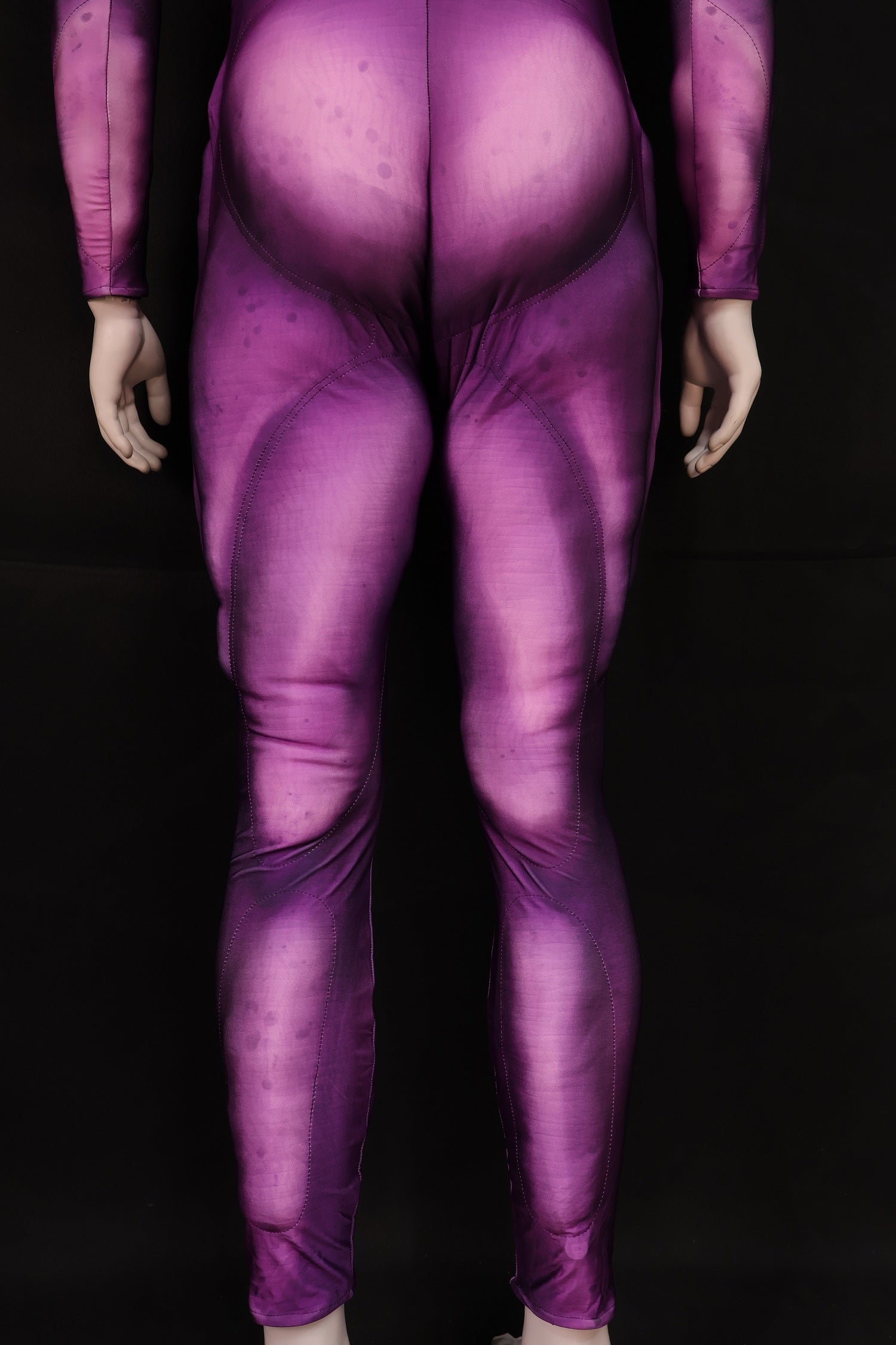 Purple Alien Mutant Cosplay Leotard - Custom Personalized 3D Lycra Suit
