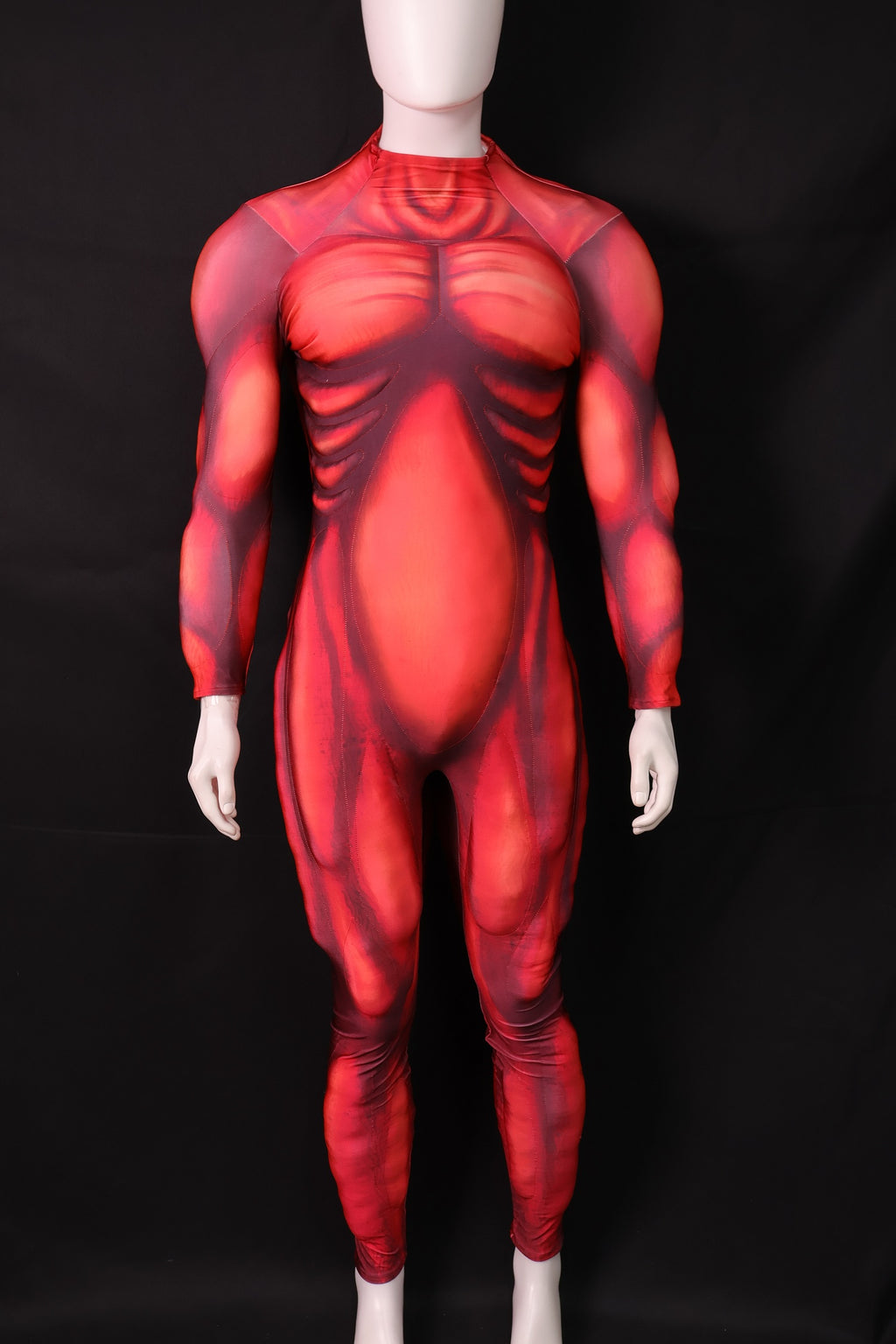Custom Lycra-Spandex Red Mutant Chassis - Personalized 3D Cosplay Top