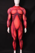 Custom Lycra-Spandex Red Mutant Chassis - Personalized 3D Cosplay Top
